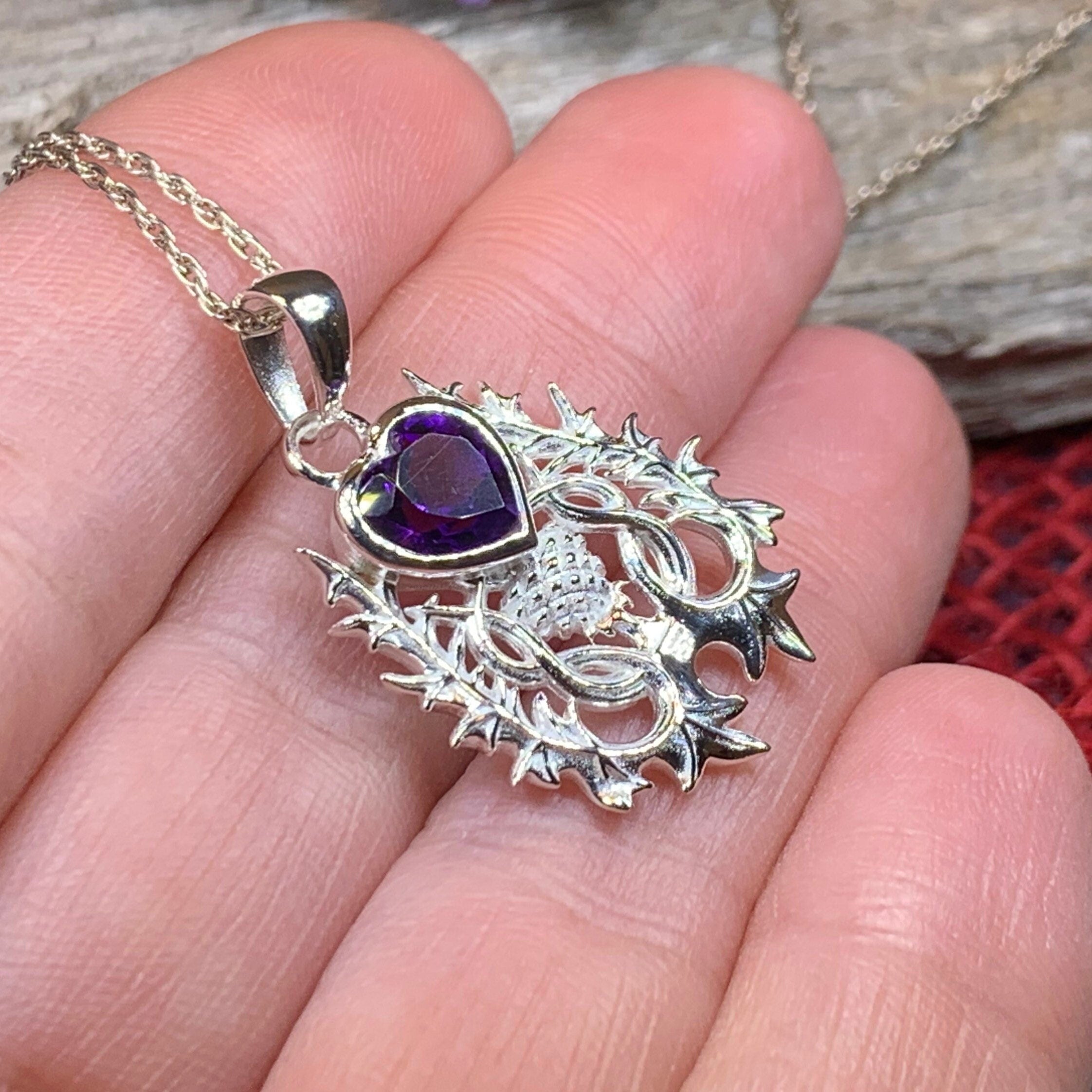 Cairn Atholl Thistle Necklace