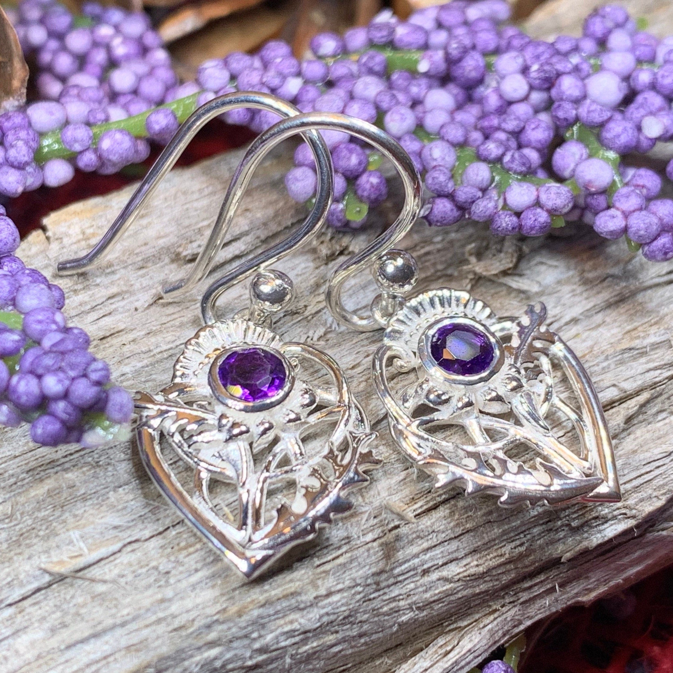 Cairn Sabie Thistle Earrings