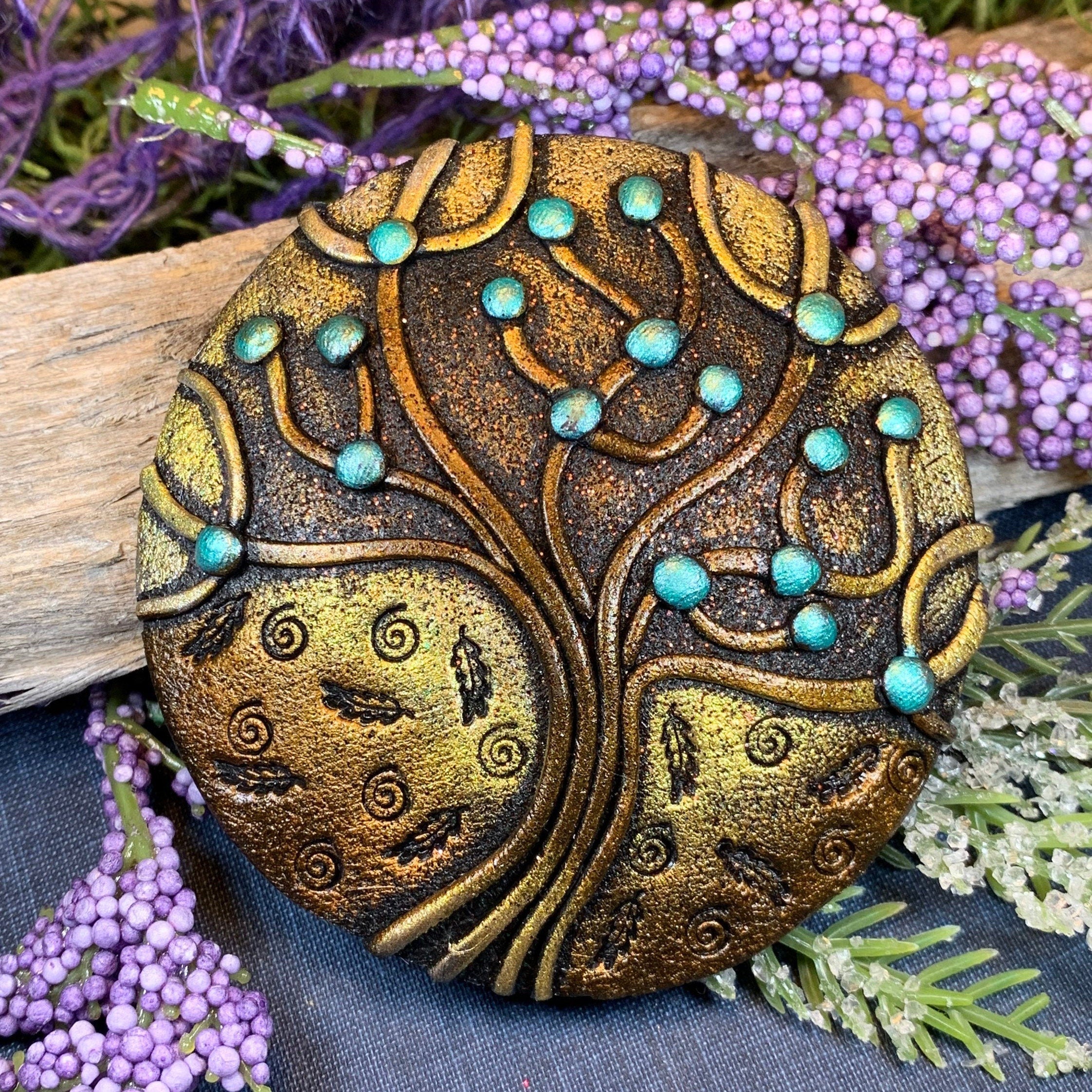 Rawan Tree of Life Brooch - Handmade in Scotland