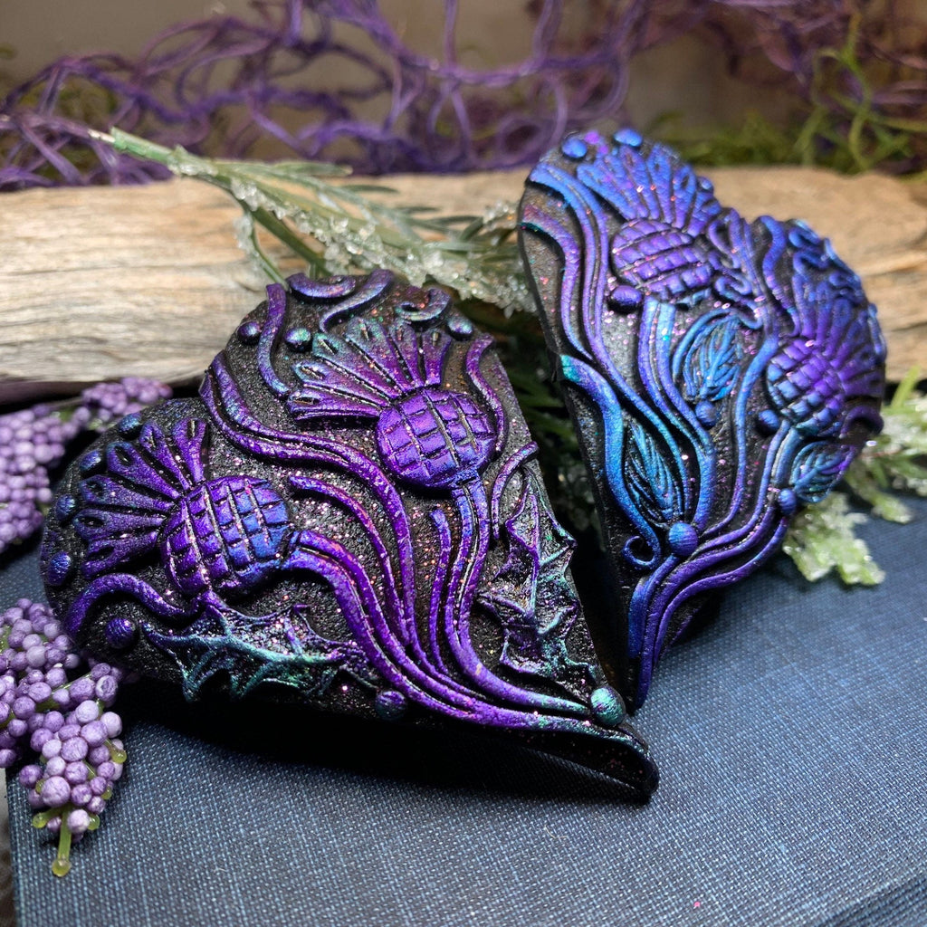 Adore Scottish Thistle Brooch - Handmade in Scotland