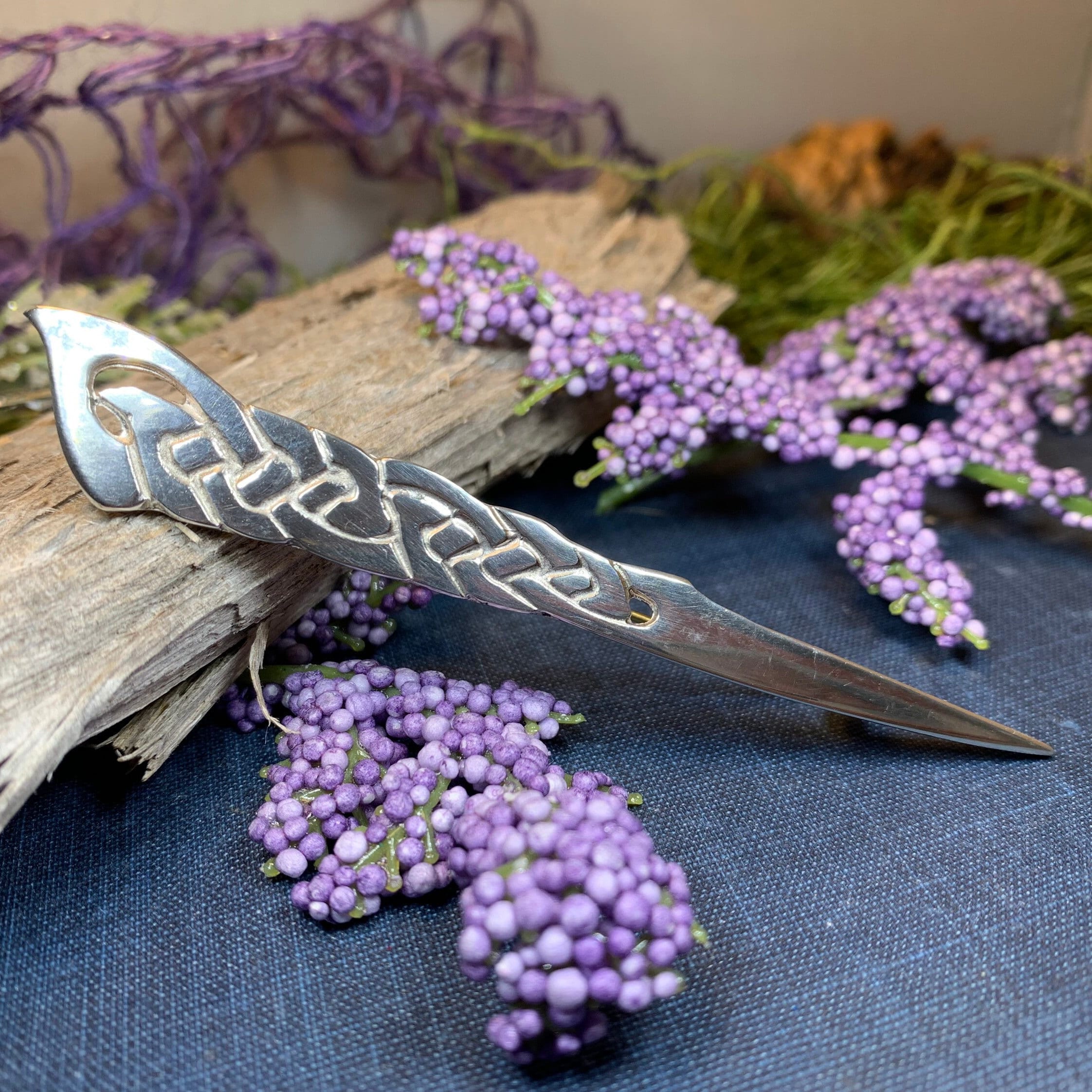 Skye Celtic Kilt Pin - Handmade in Scotland