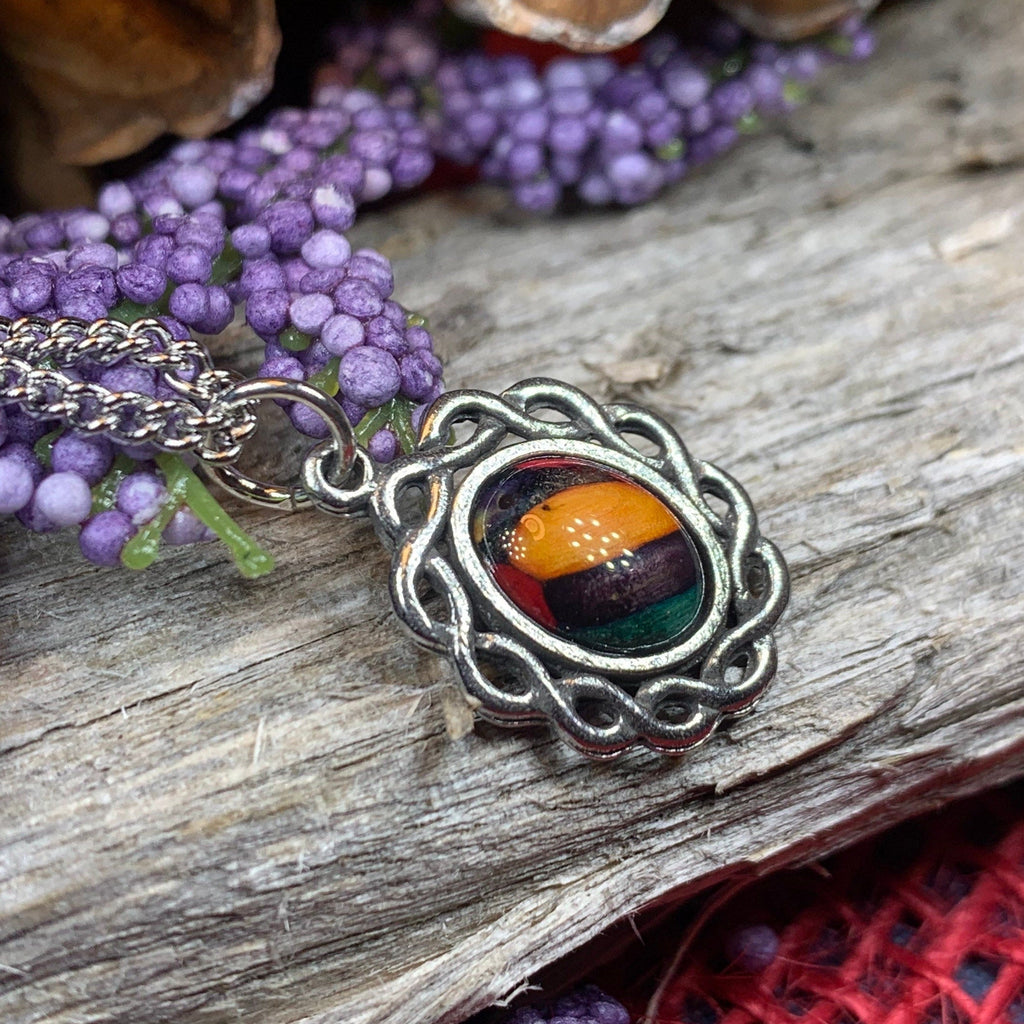 Margie Celtic Heathergems Necklace - Scotland Jewelry