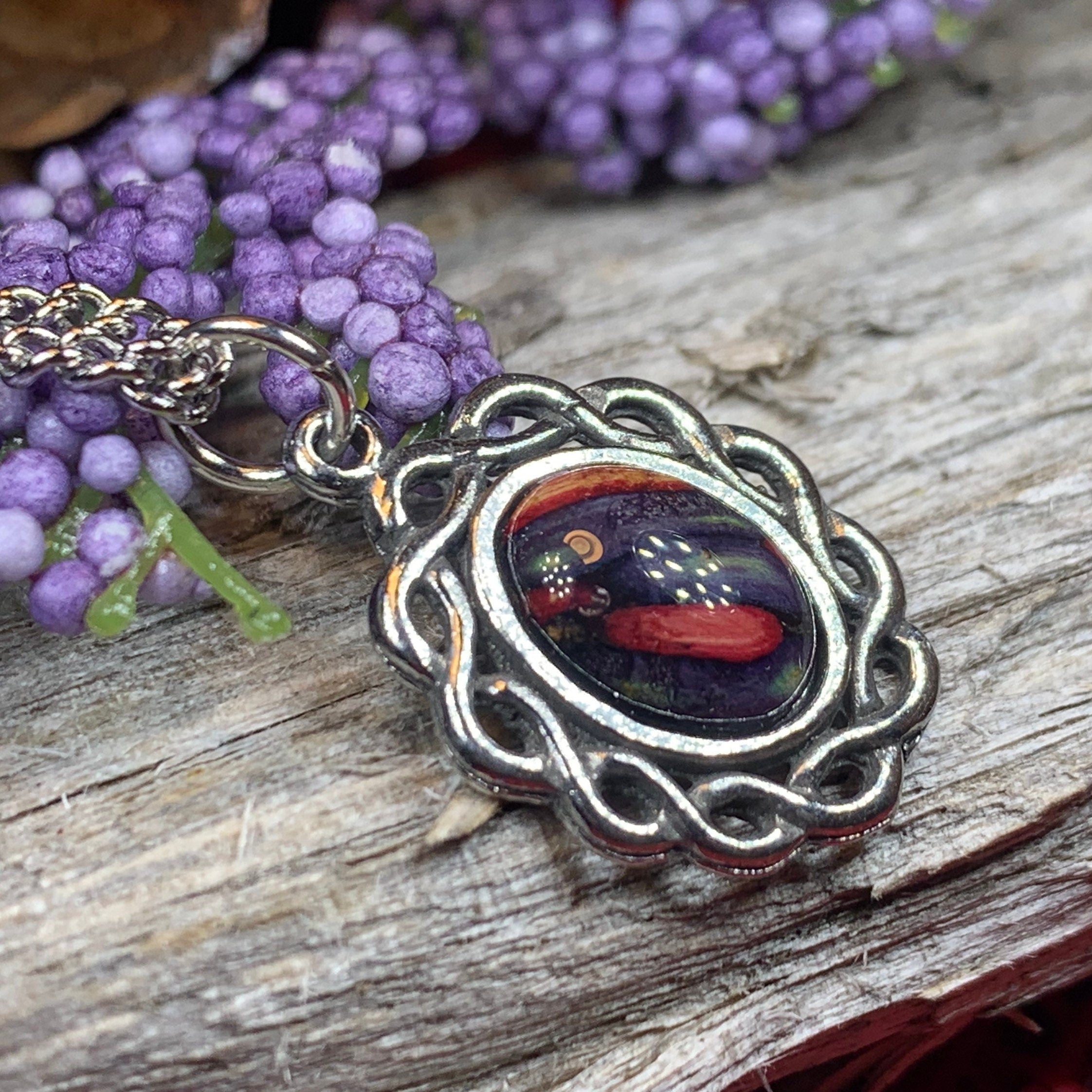 Margie Celtic Heathergems Necklace - Scotland Jewelry