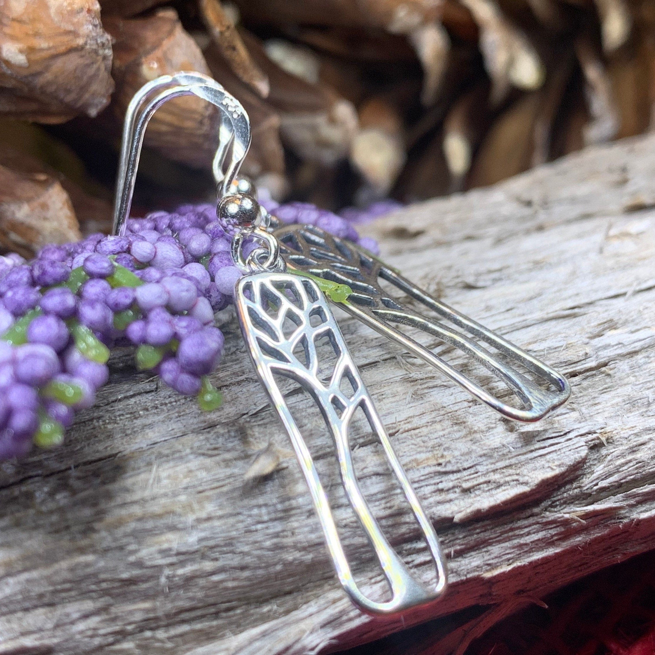 Charlotte Tree of Life Earrings in Sterling Silver