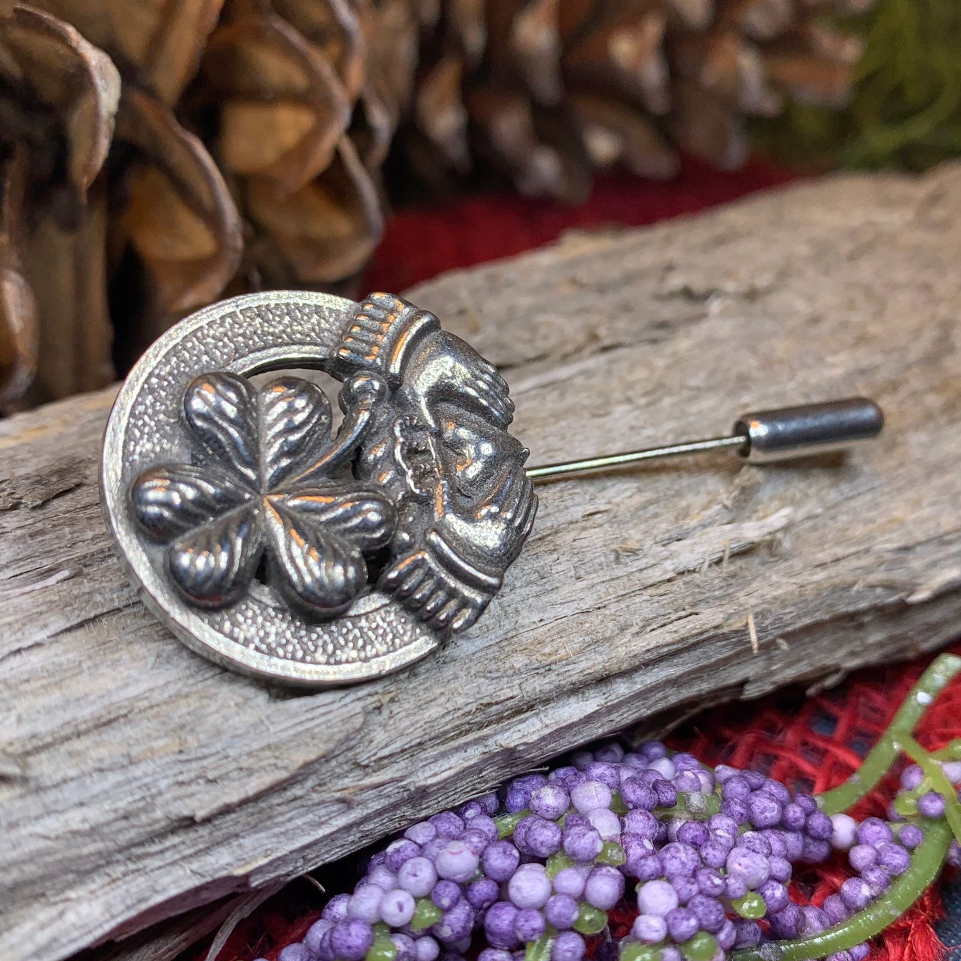 Irish Claddagh Stick Pin
