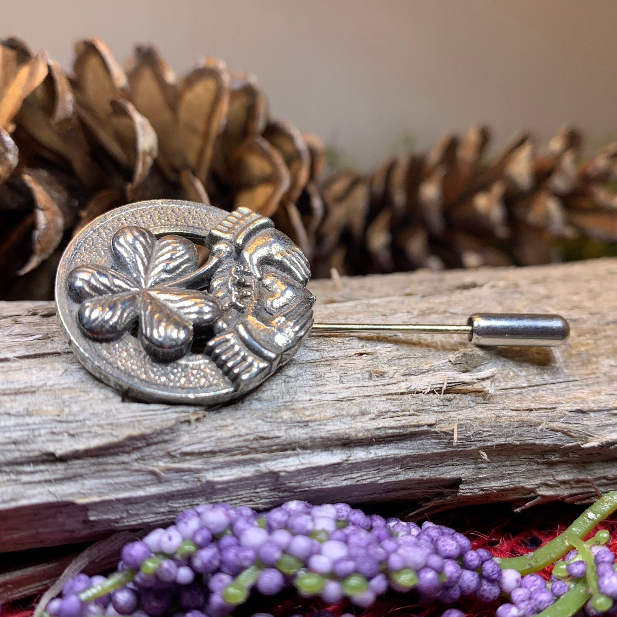 Irish Claddagh Stick Pin