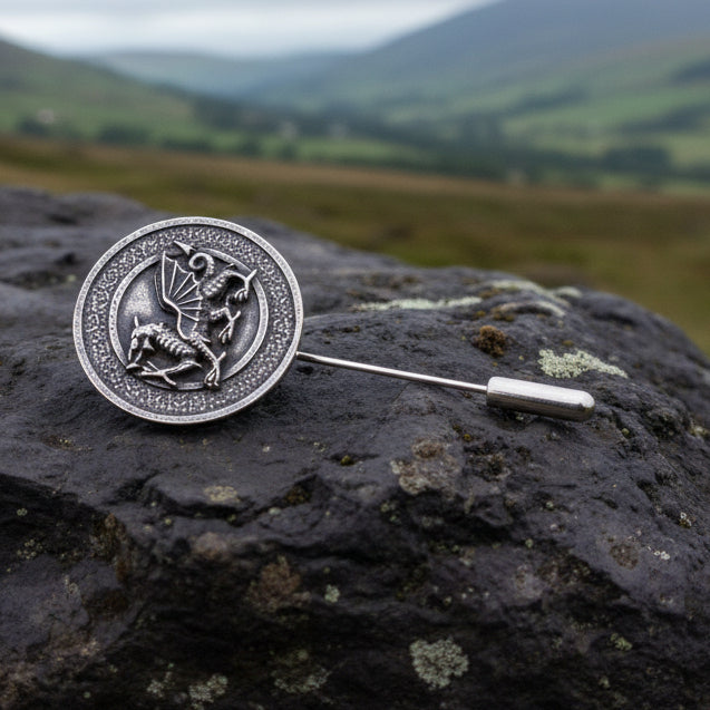Carwyn Welsh Dragon Stick Pin