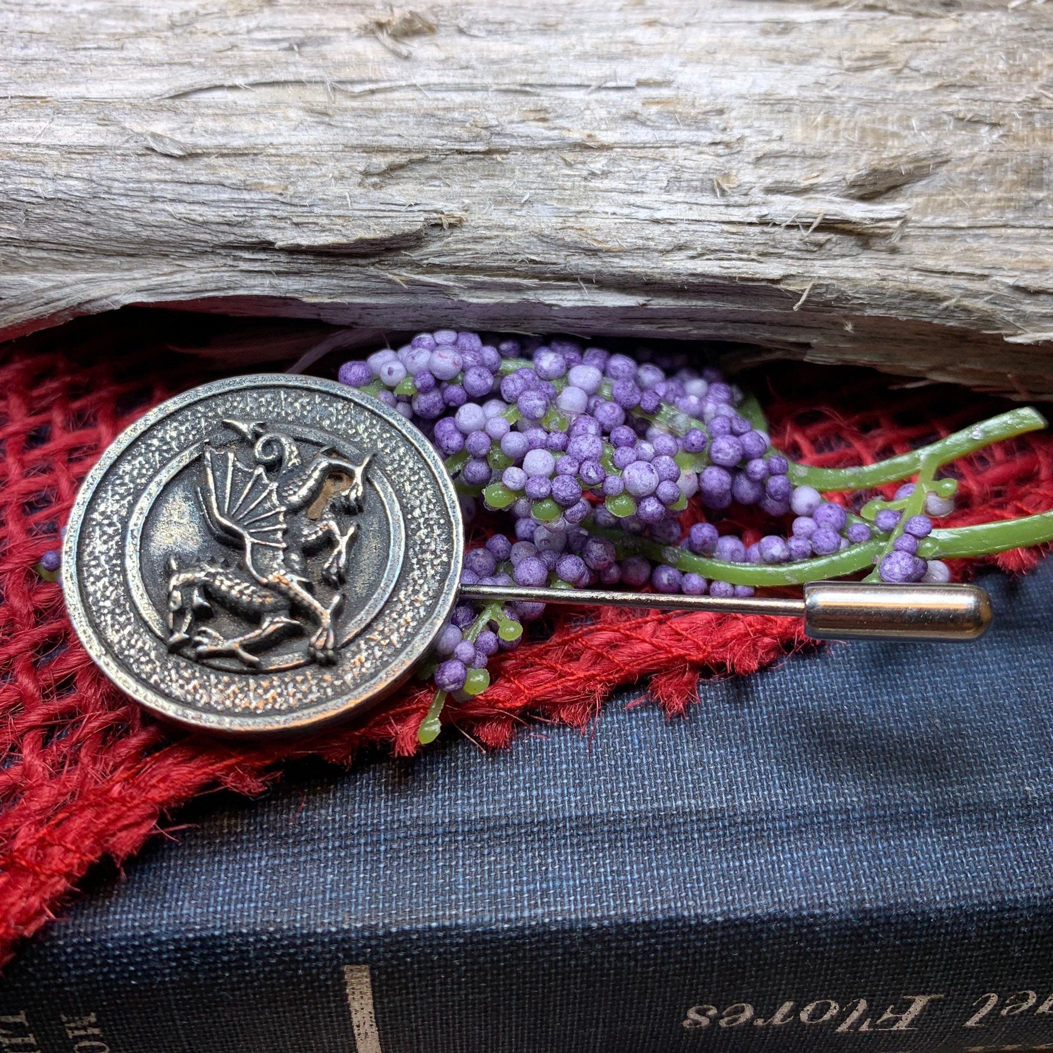 Carwyn Welsh Dragon Stick Pin