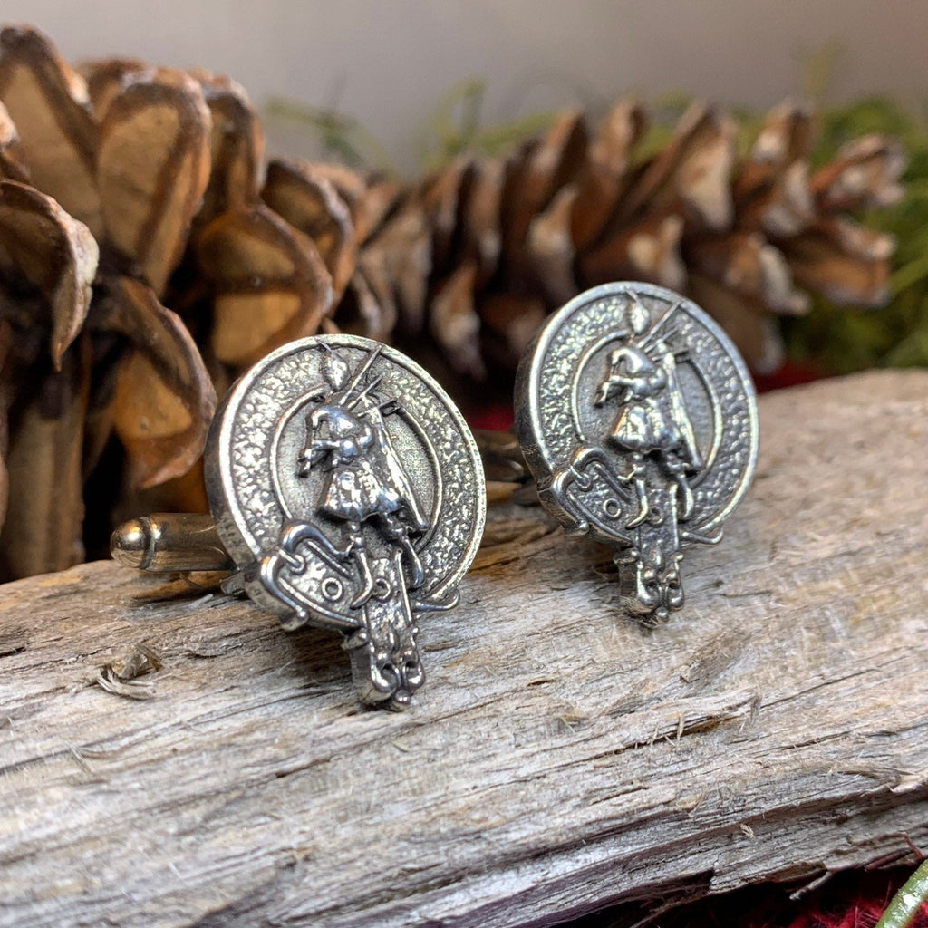 Bagpipes Cuff Links - Handmade in Scotland
