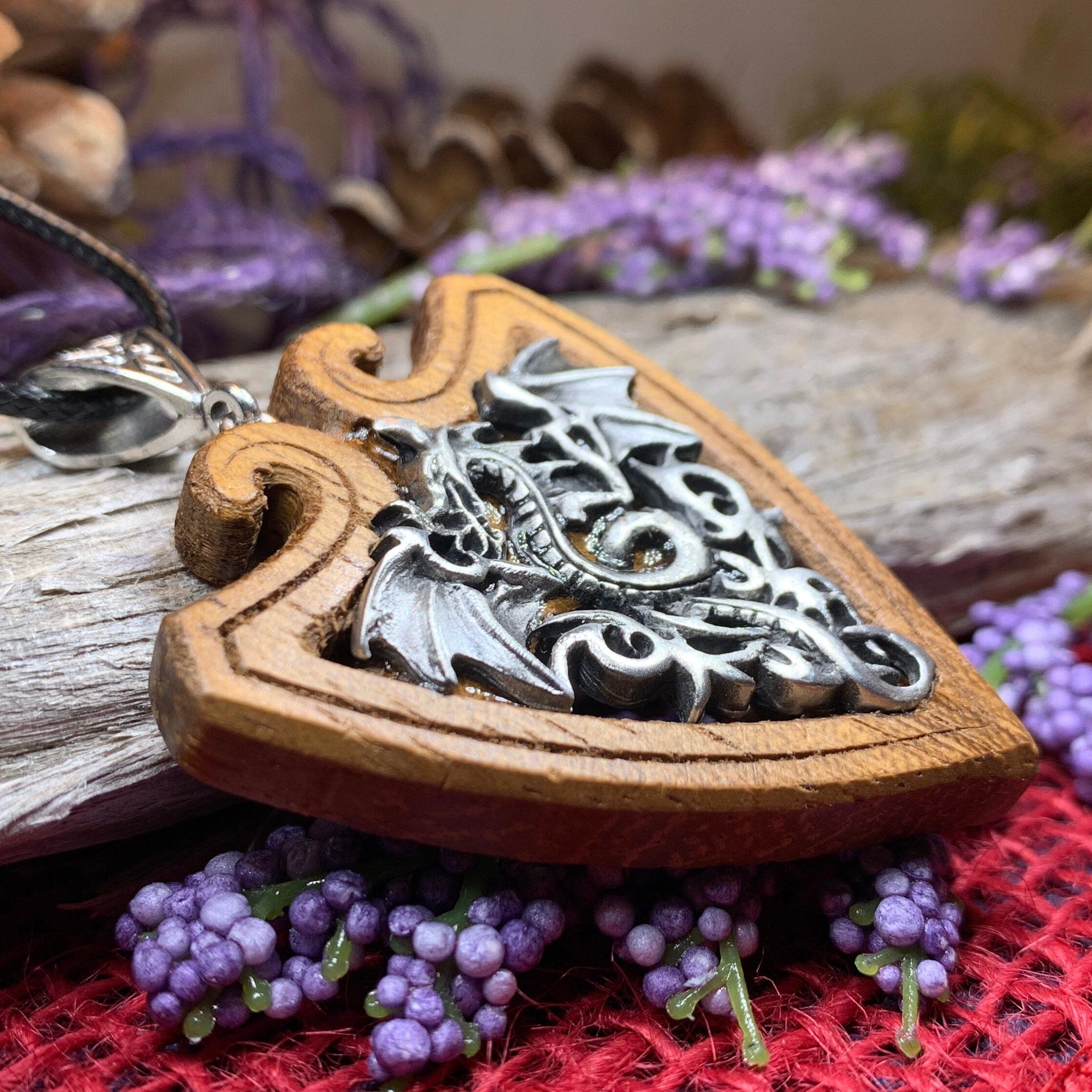 Spartacus Dragon Necklace - Handmade in Ireland