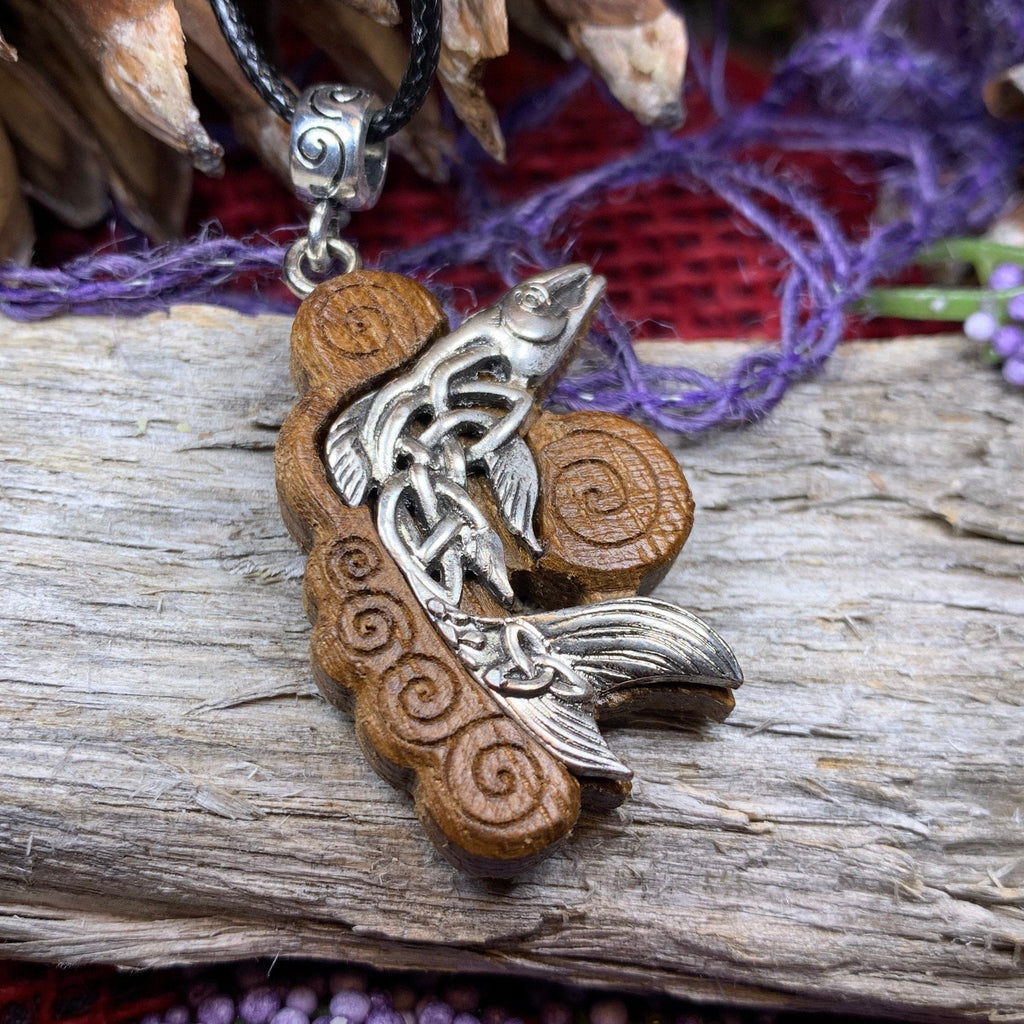 Aibhe Salmon of Knowledge Necklace