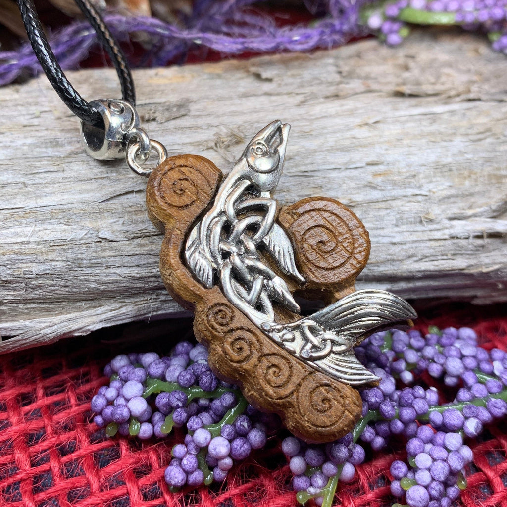 Aibhe Salmon of Knowledge Necklace