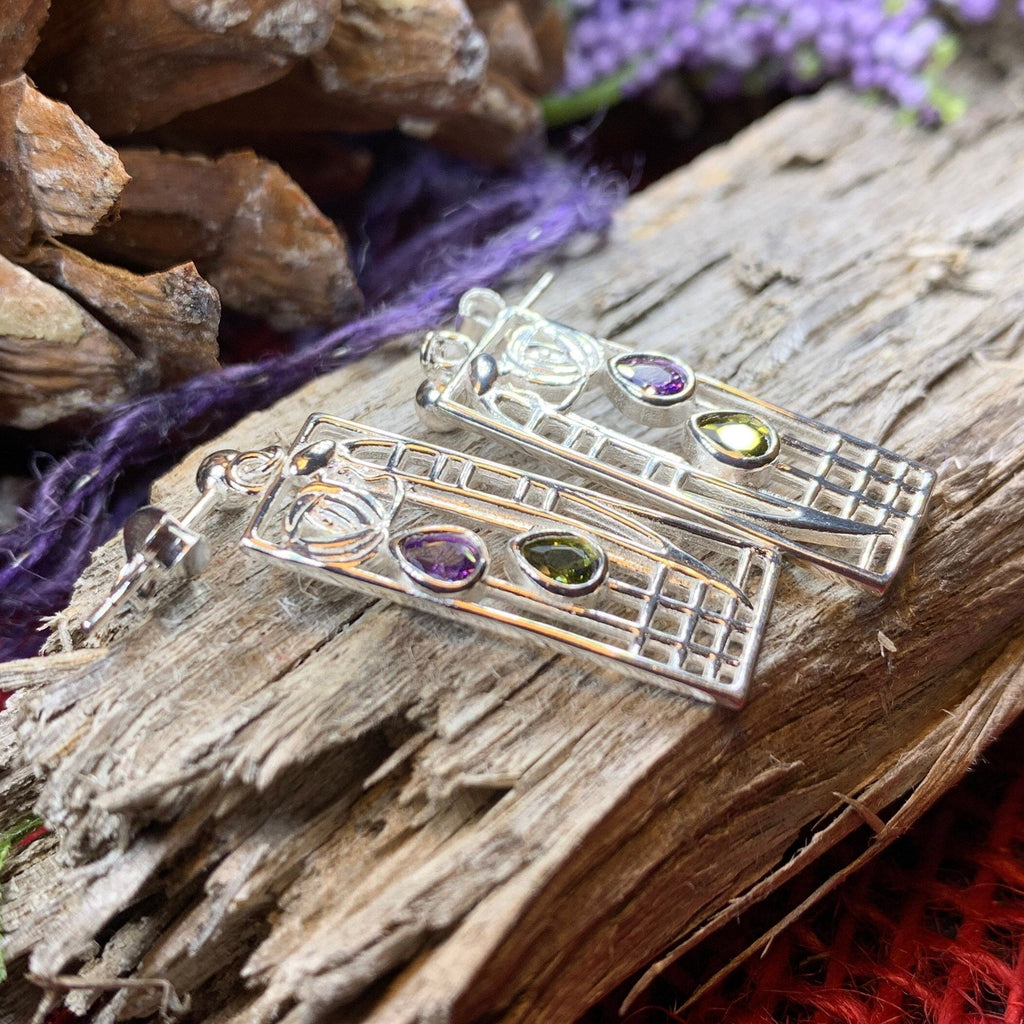 Cairn Lover Mackintosh Earrings from Scotland