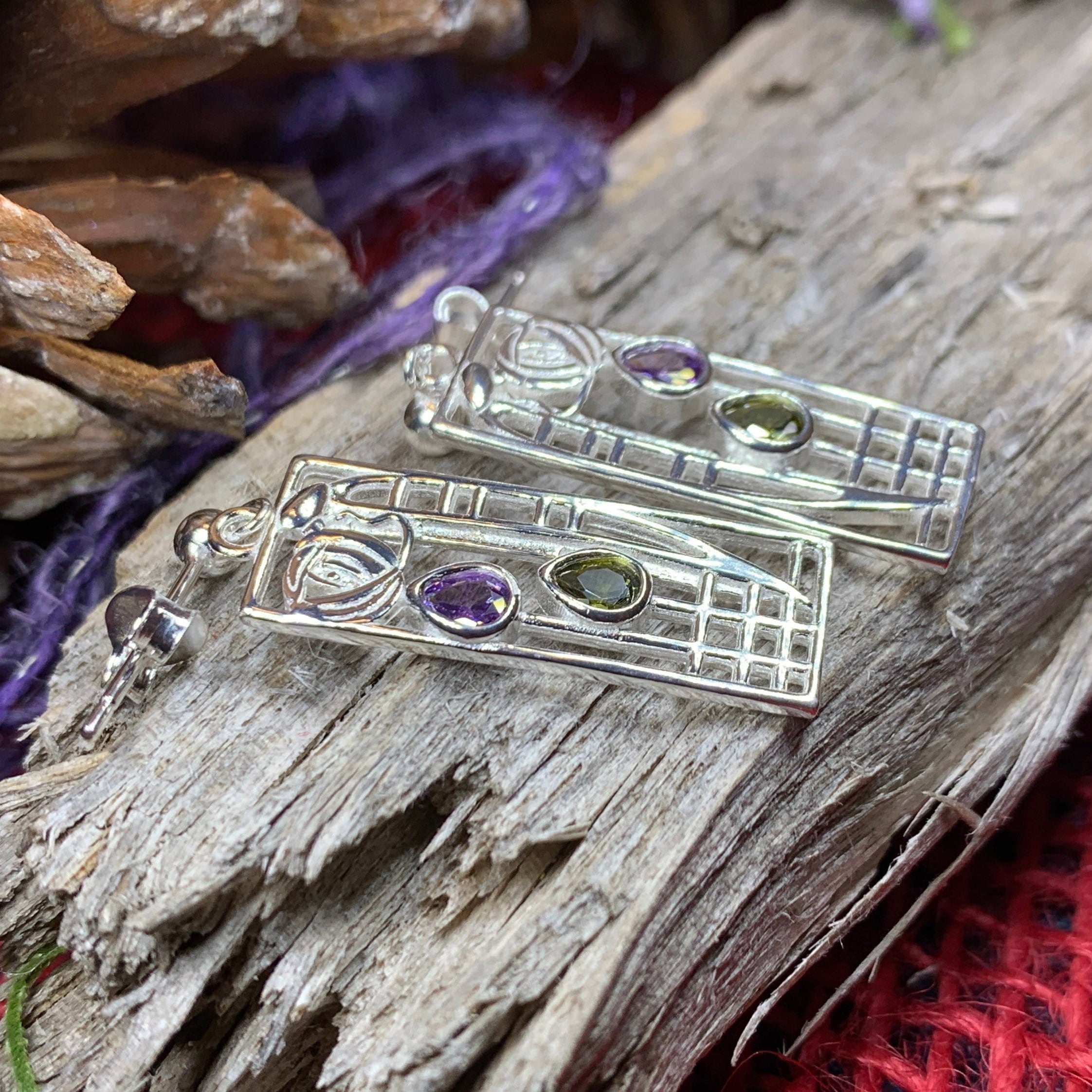 Cairn Lover Mackintosh Earrings from Scotland