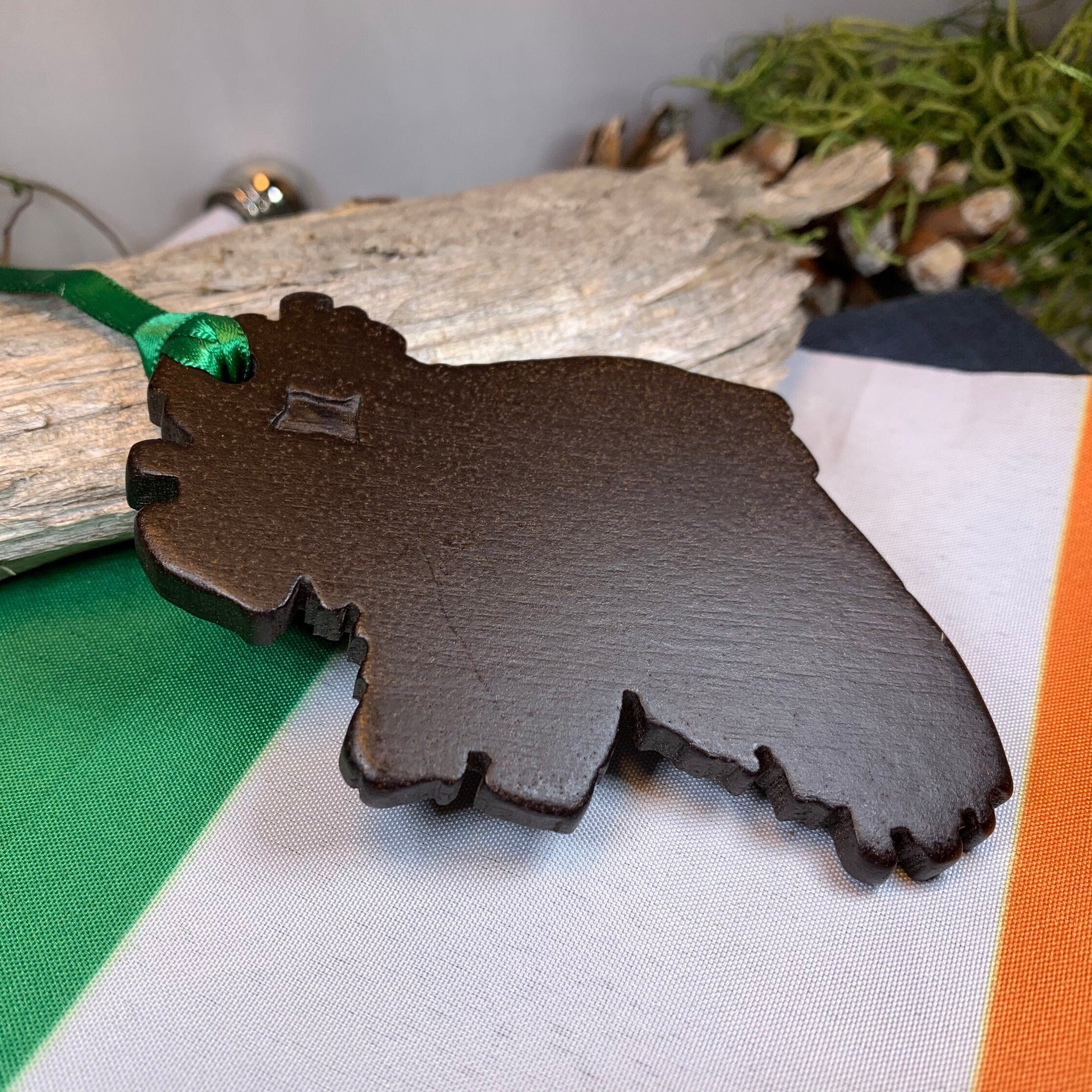 Ireland Map Turf Ornament