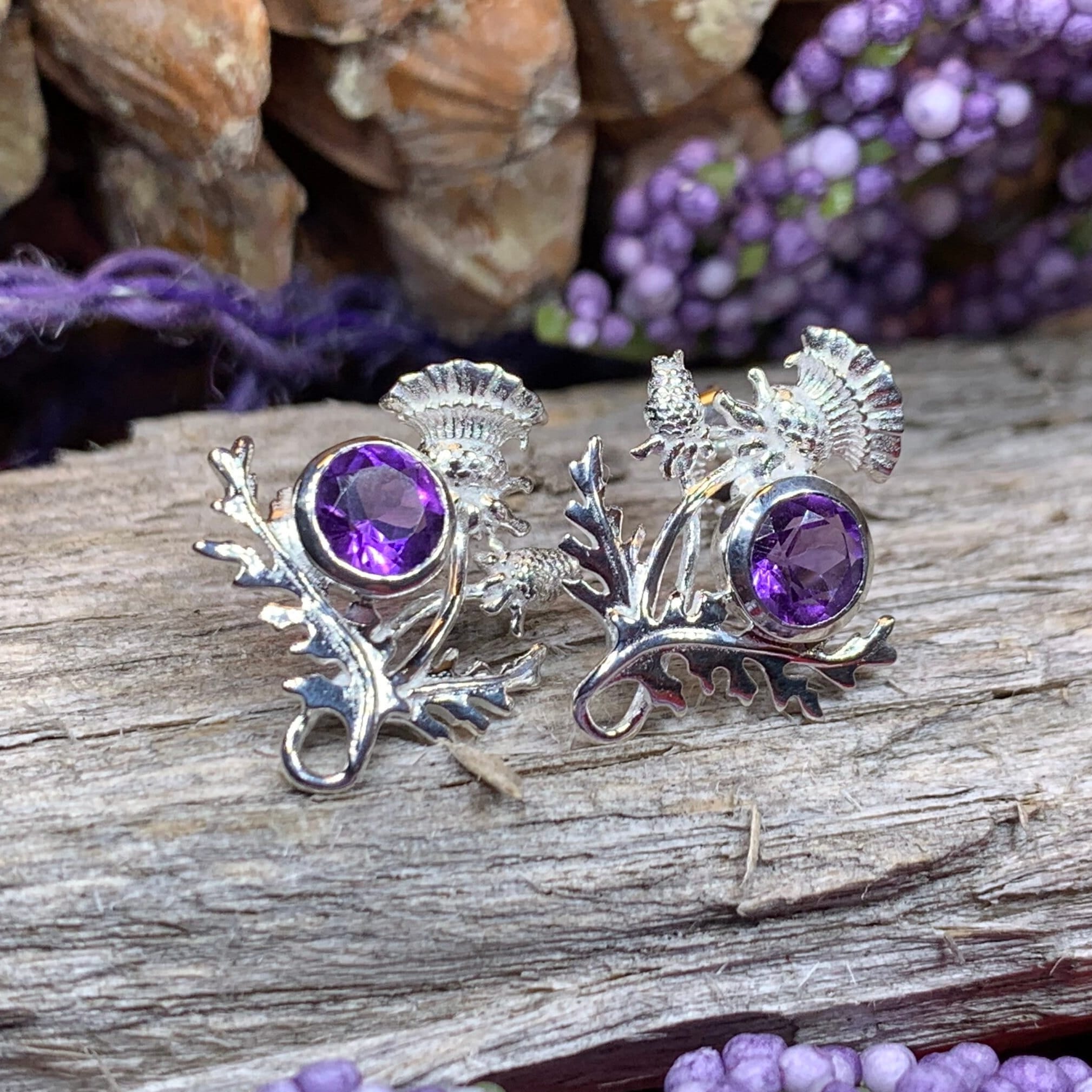 Cairn Ross Thistle Earrings