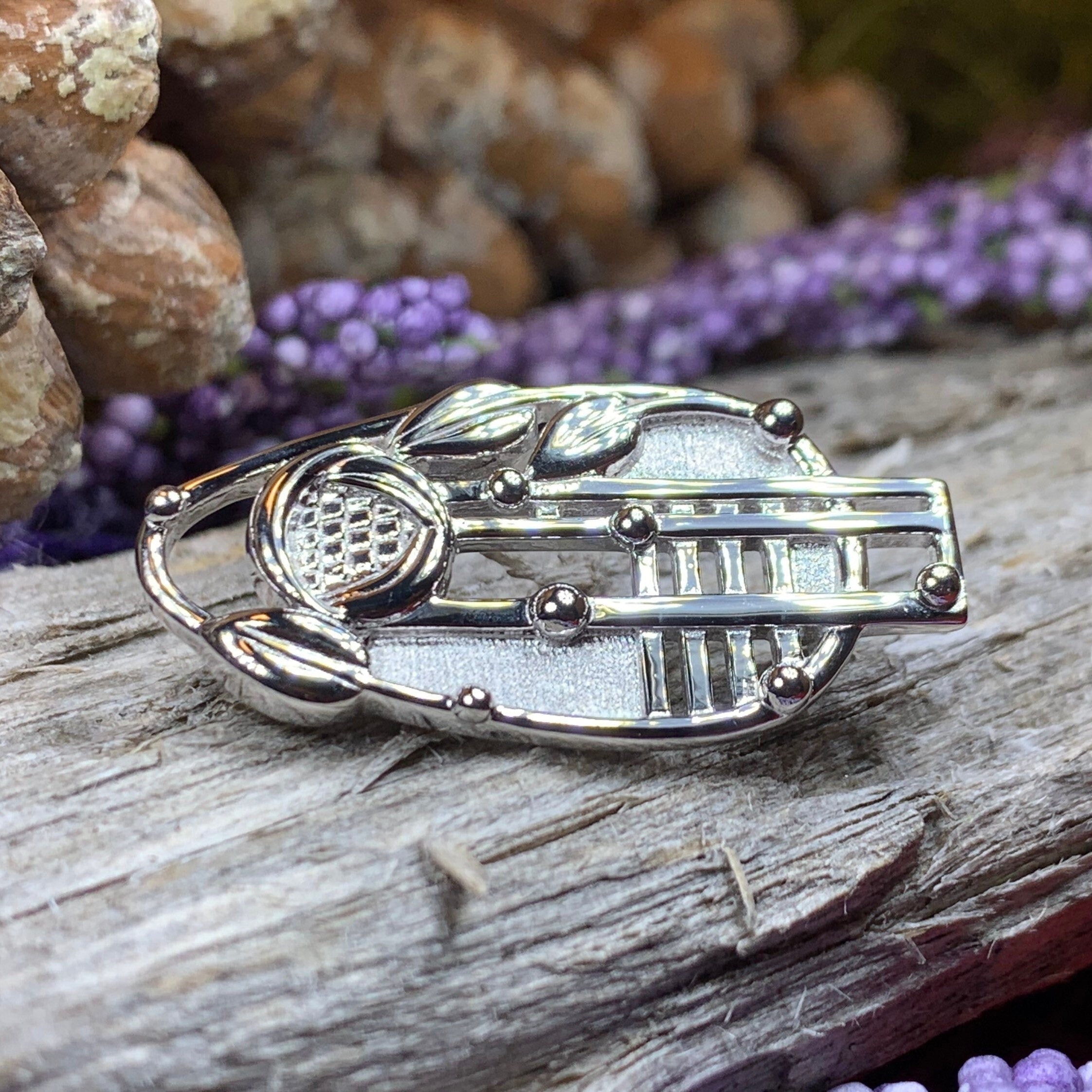 Cairn Floral Mackintosh Brooch