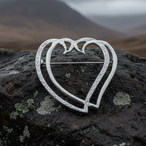 Victorian Luckenbooth Brooch - Handmade in Scotland