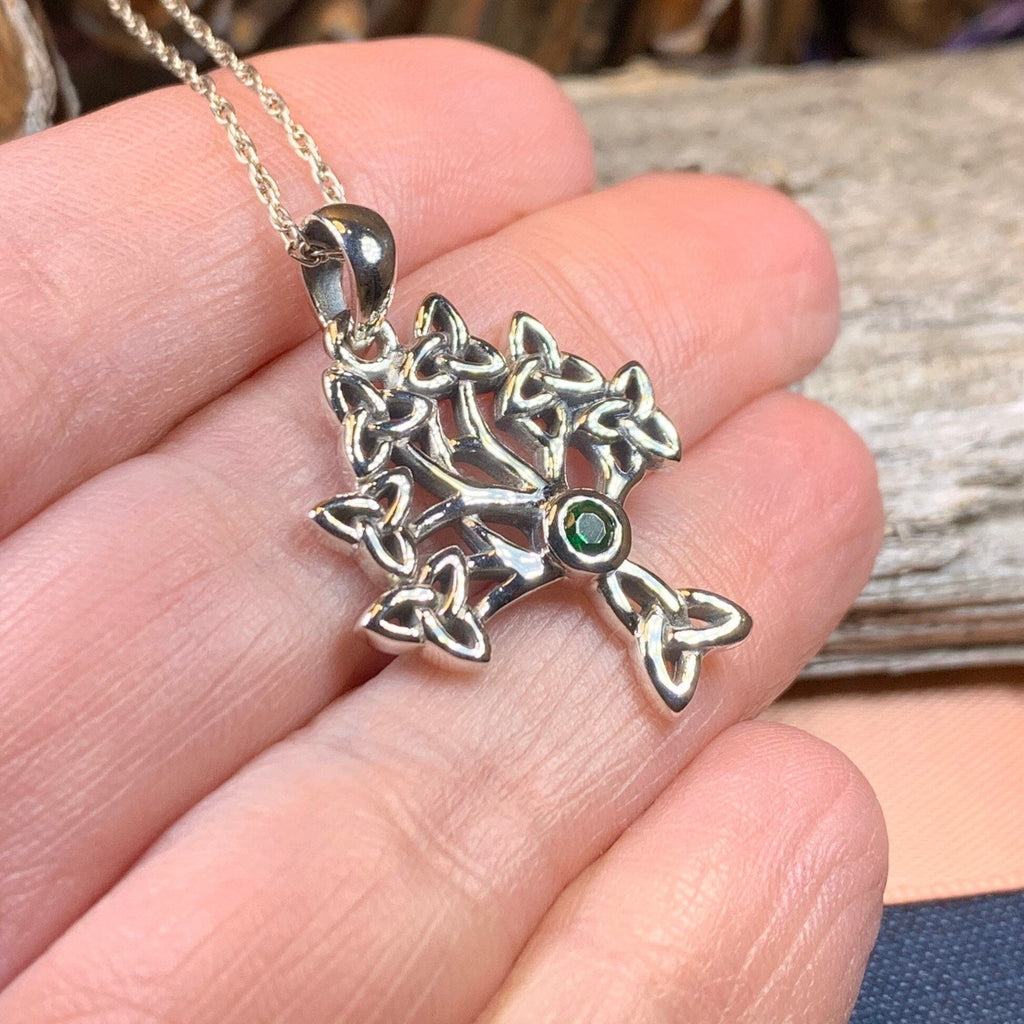 Destiny Celtic Tree of Life Necklace in Sterling Silver