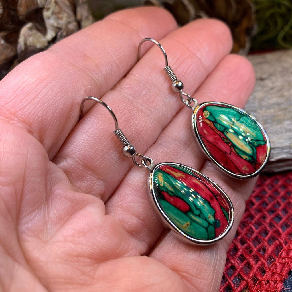 Scottish Heathergems Organic Earrings ~ Handmade in Scotland