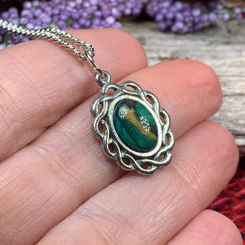 Margie Celtic Heathergems Necklace - Scotland Jewelry