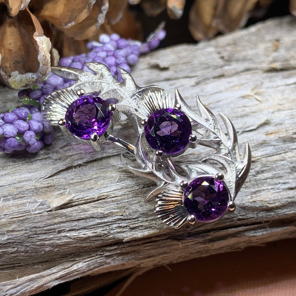 Cairn Nectar Thistle Brooch