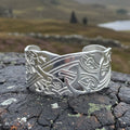 Hamilton Celtic Knot Cuff Bracelet - Handmade in Scotland