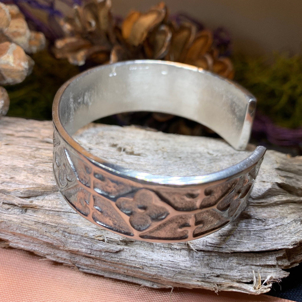 Cathedral Celtic Cuff Bracelet - Handmade in Scotland