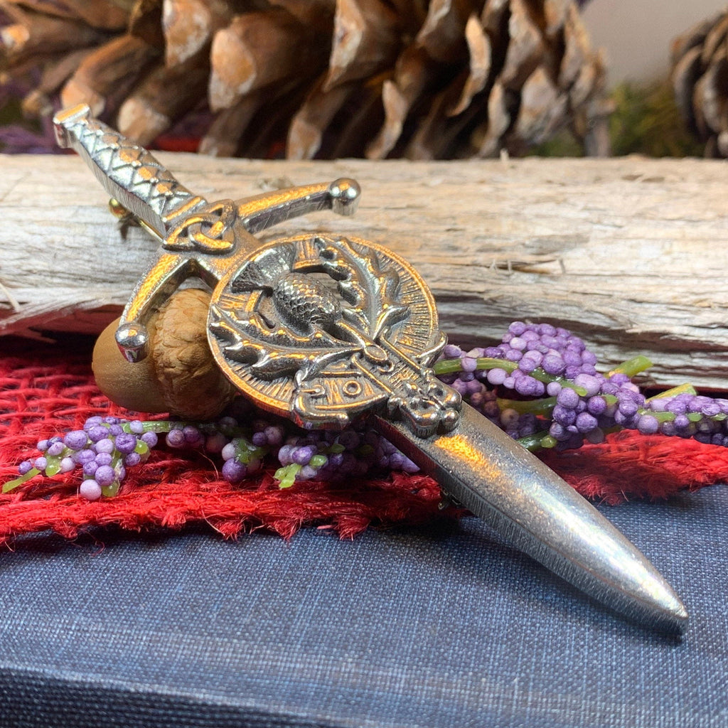 Lomond Thistle Kilt Pin - Handmade in Scotland