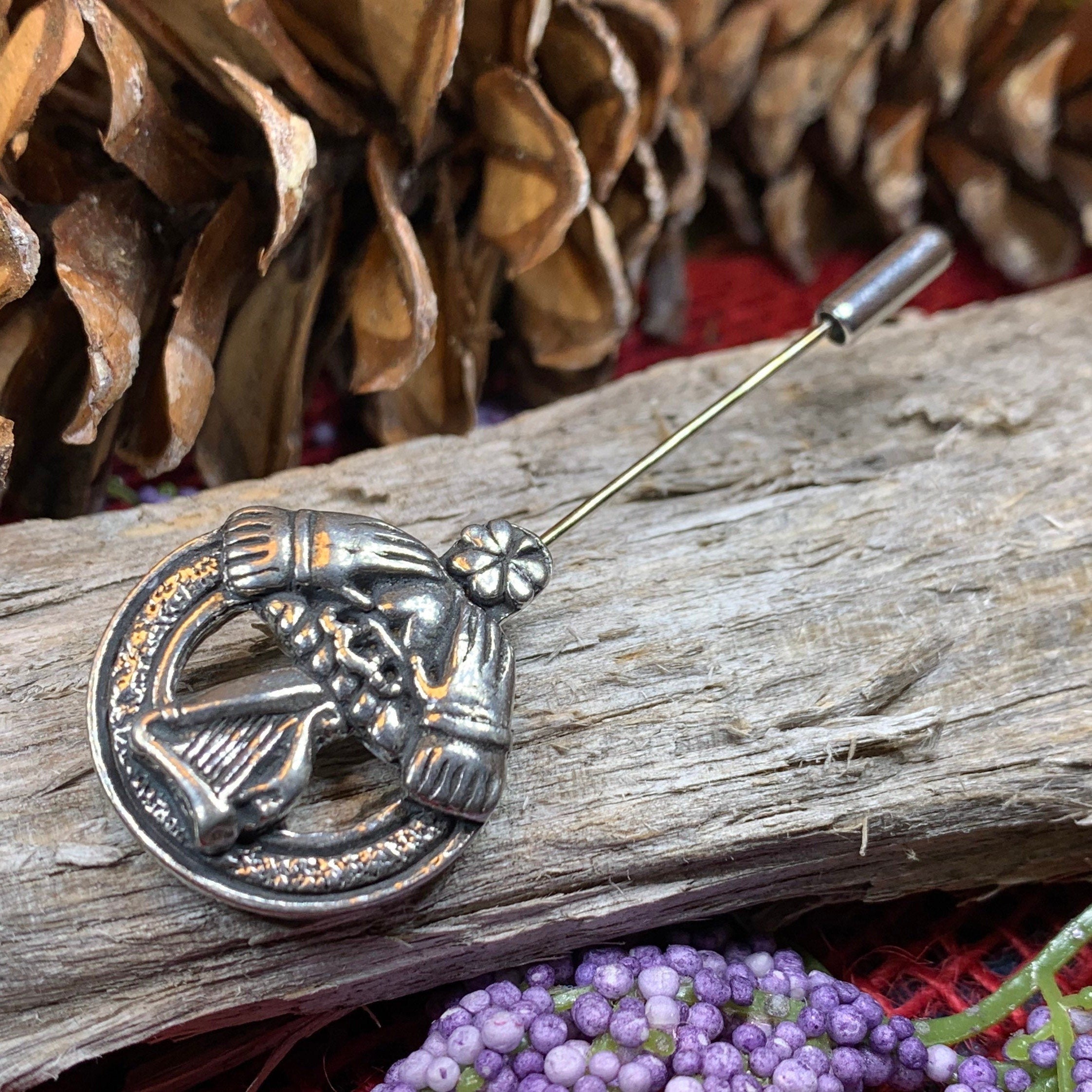 Irish Claddagh Stick Pin