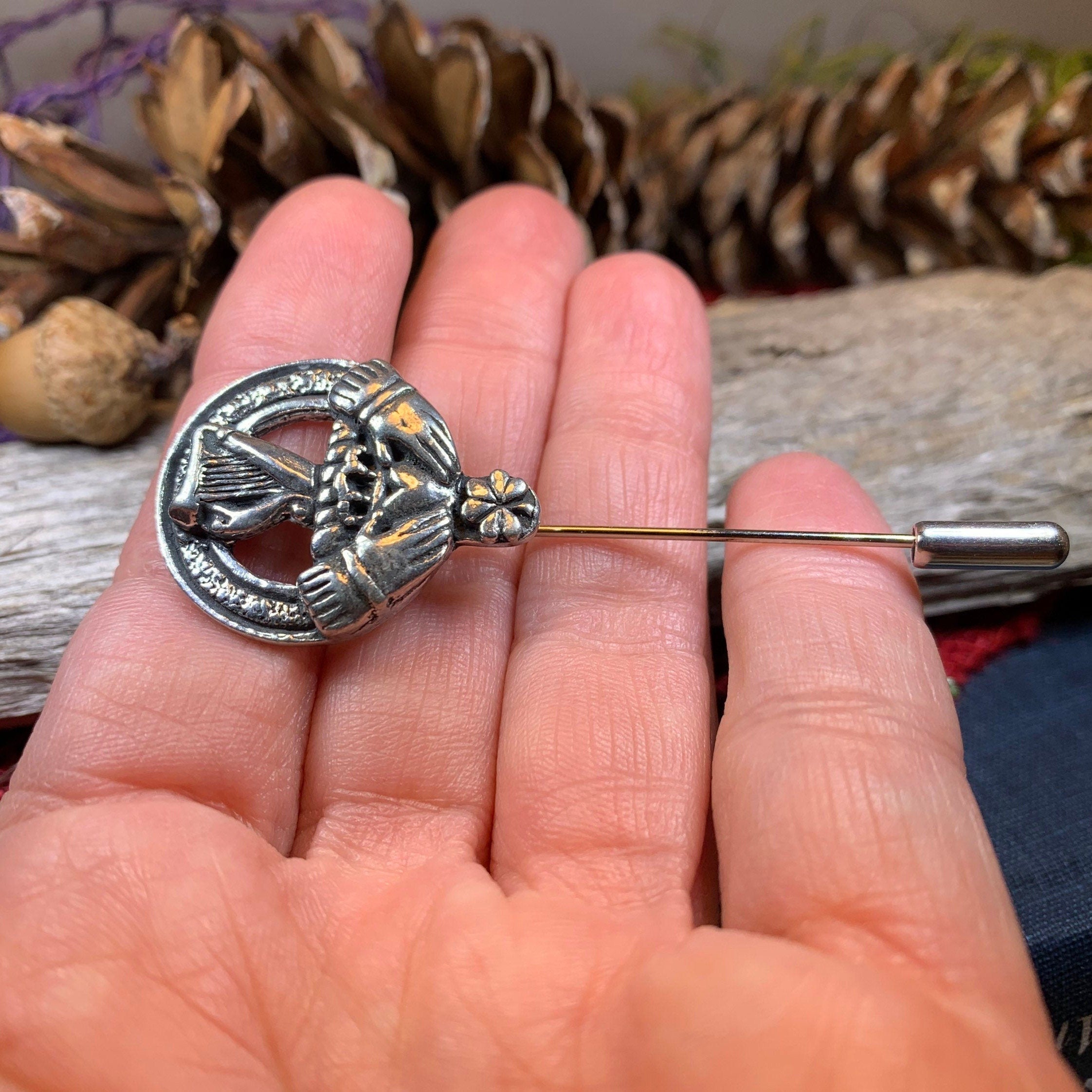 Irish Claddagh Stick Pin
