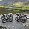 Aeron Welsh Dragon Cufflinks for Men