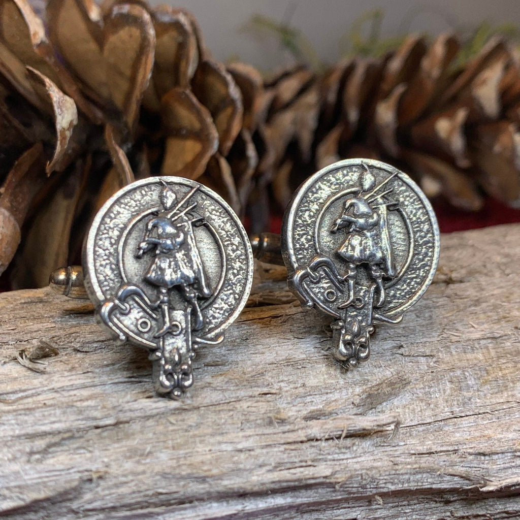 Bagpipes Cuff Links - Handmade in Scotland
