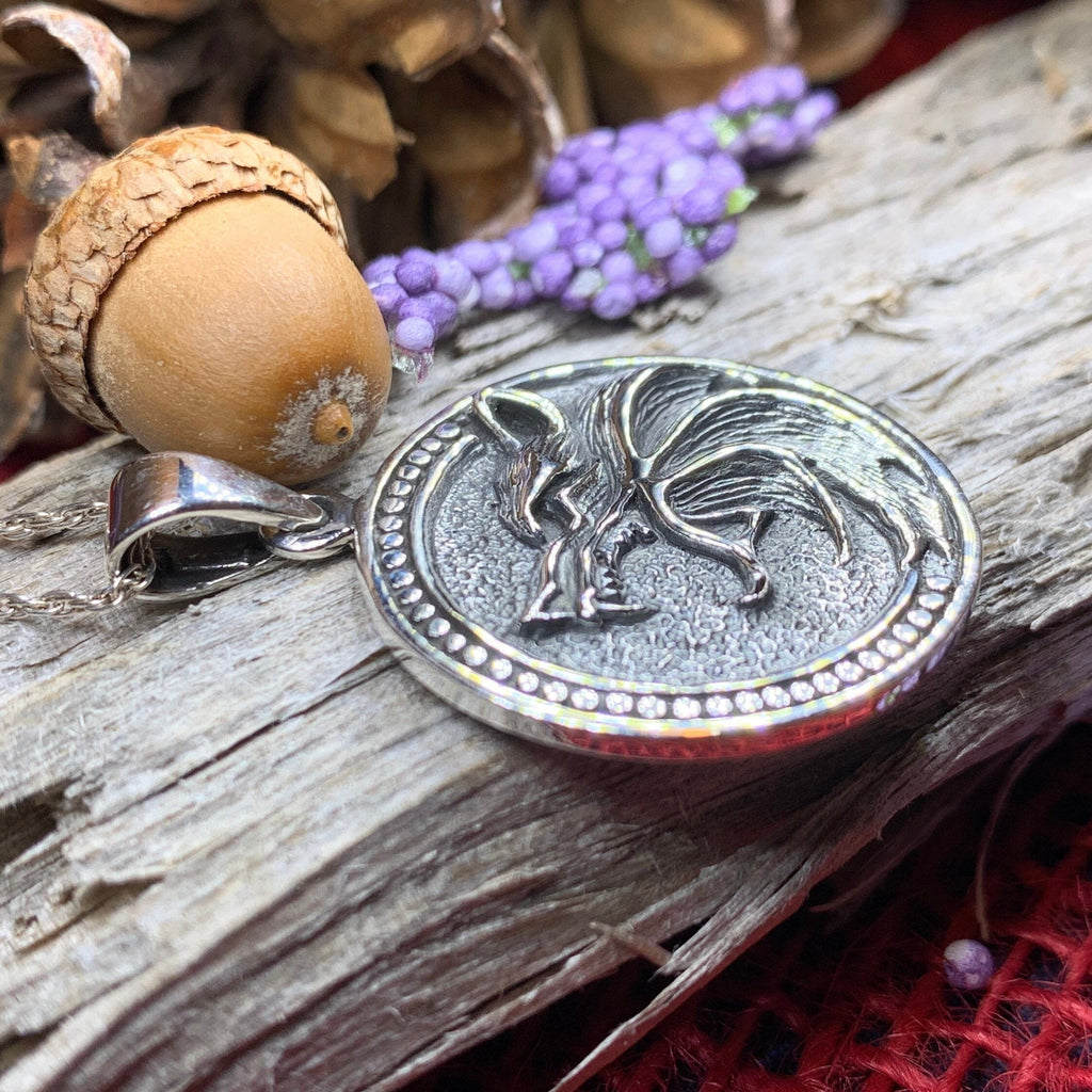 Gundolf Wolf Necklace