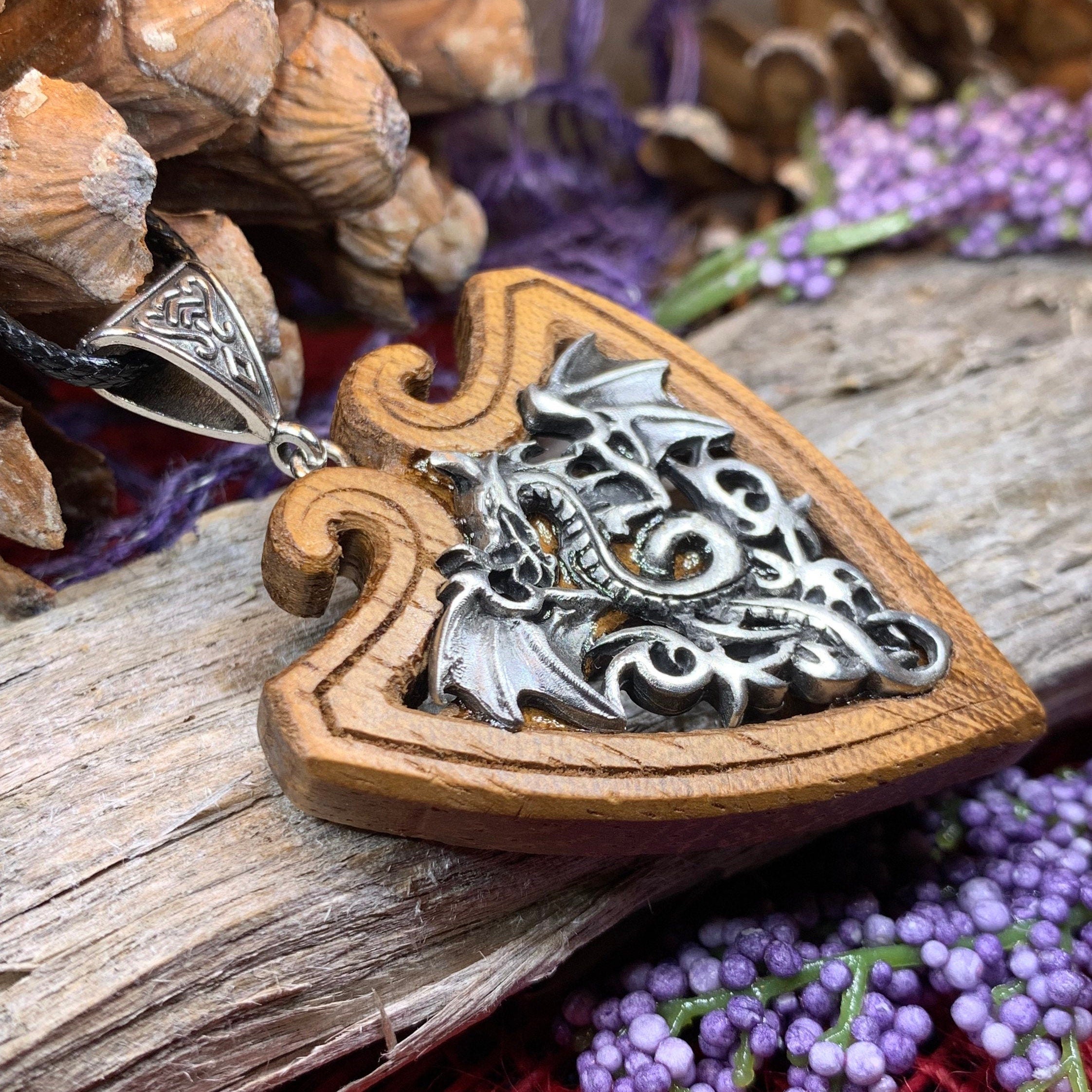 Spartacus Dragon Necklace - Handmade in Ireland