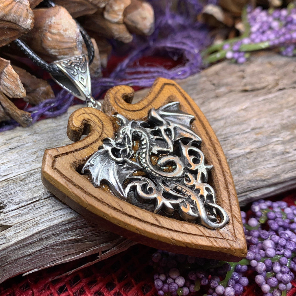 Spartacus Dragon Necklace - Handmade in Ireland