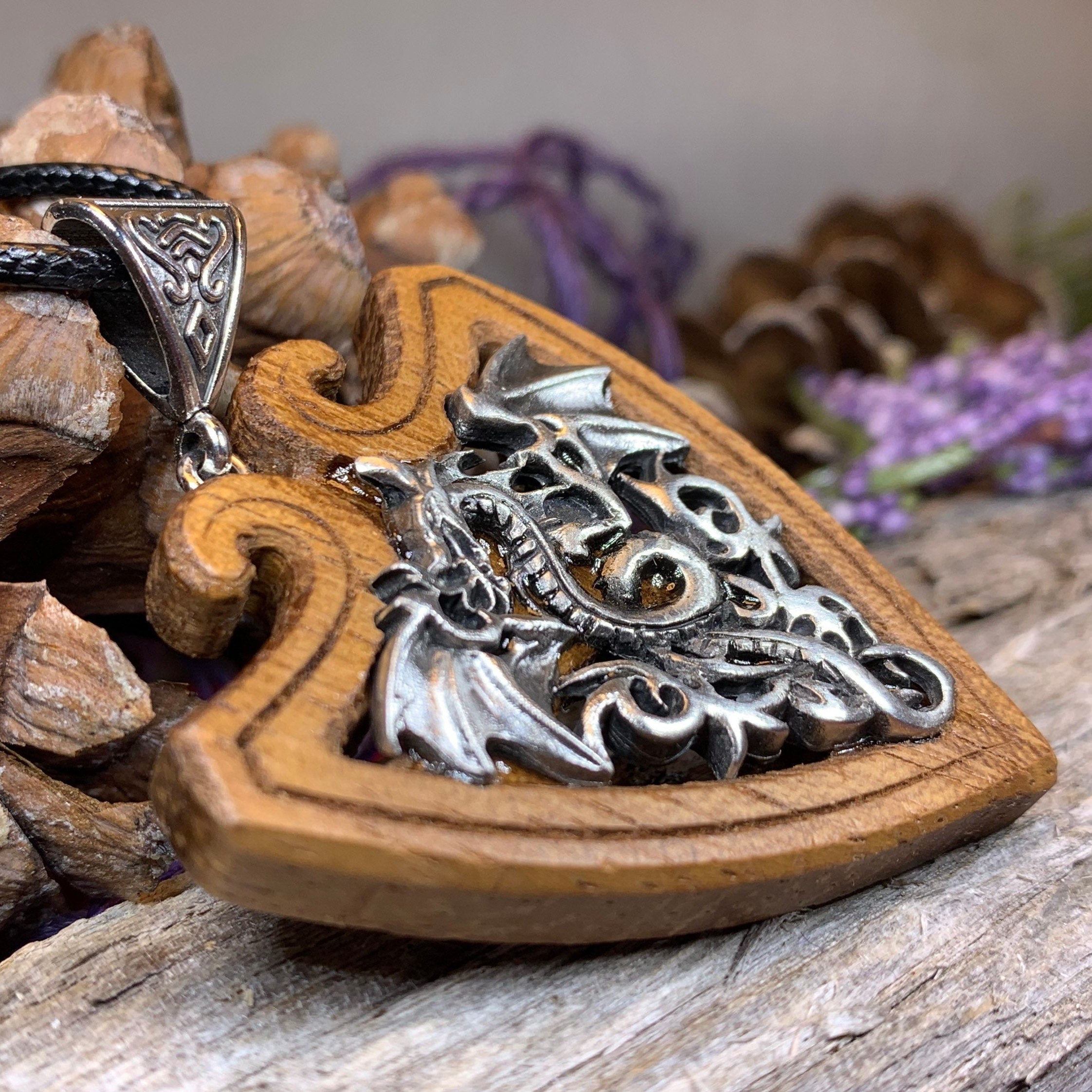 Spartacus Dragon Necklace - Handmade in Ireland