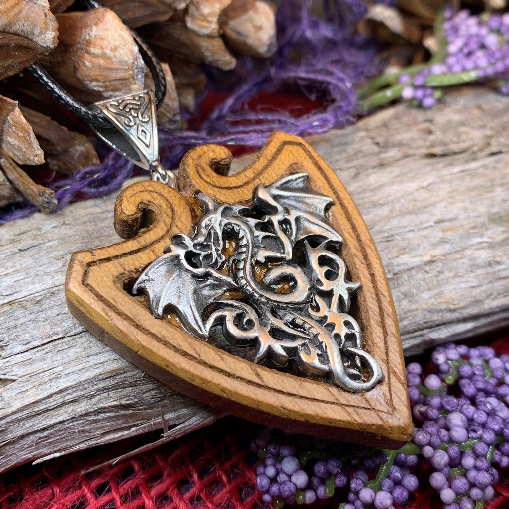 Spartacus Dragon Necklace - Handmade in Ireland