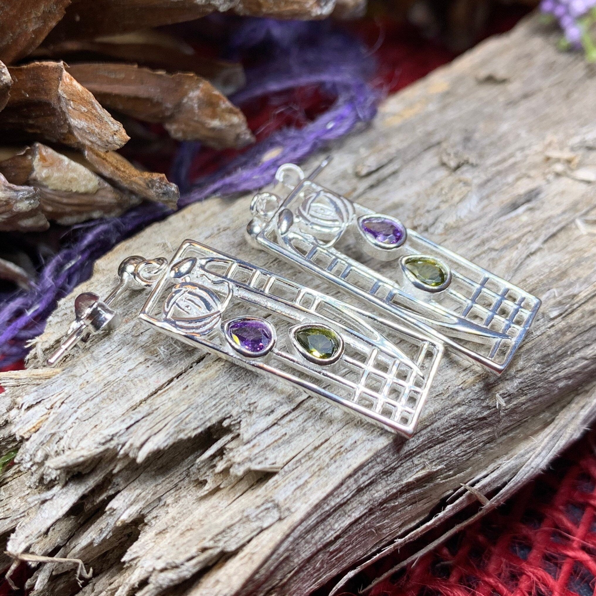 Cairn Lover Mackintosh Earrings from Scotland