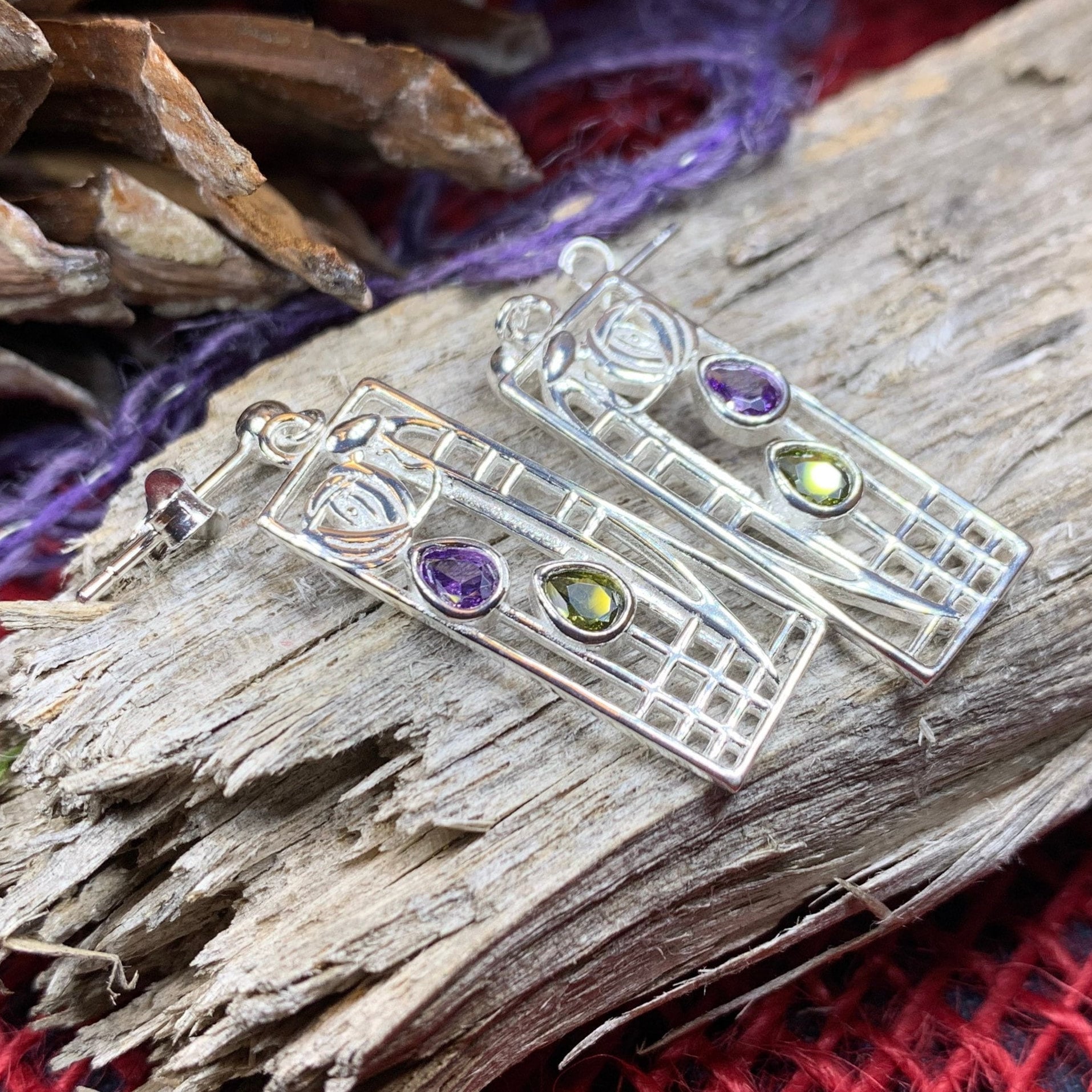 Cairn Lover Mackintosh Earrings from Scotland