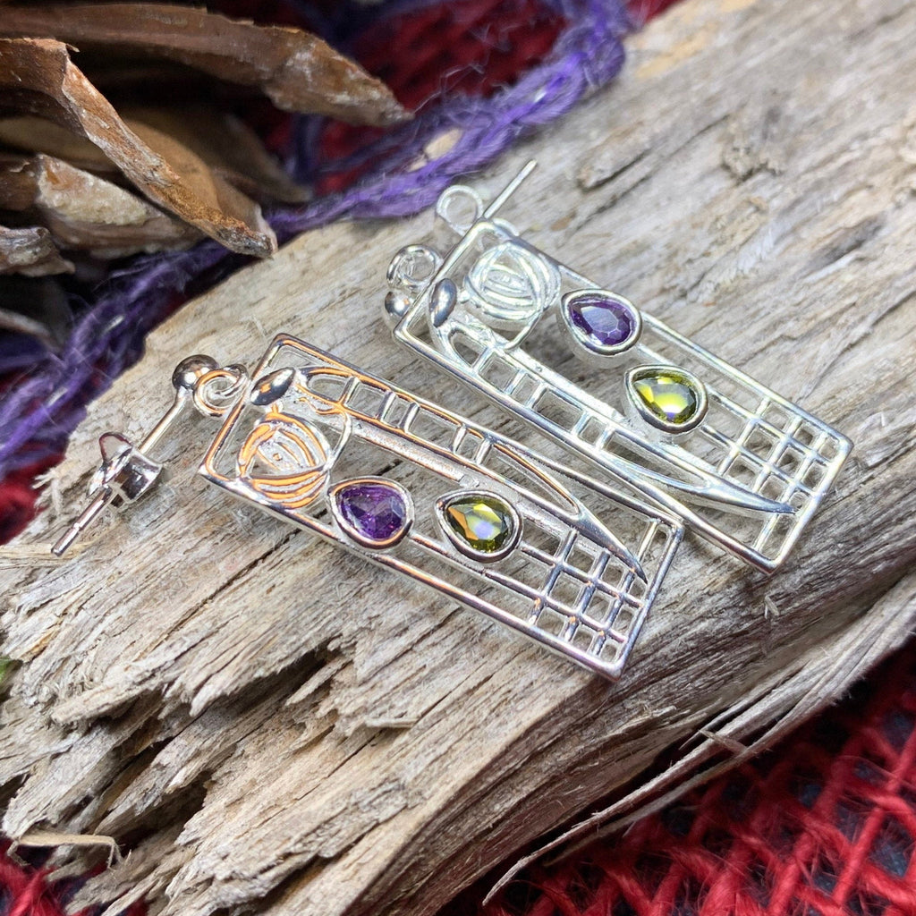 Cairn Lover Mackintosh Earrings from Scotland