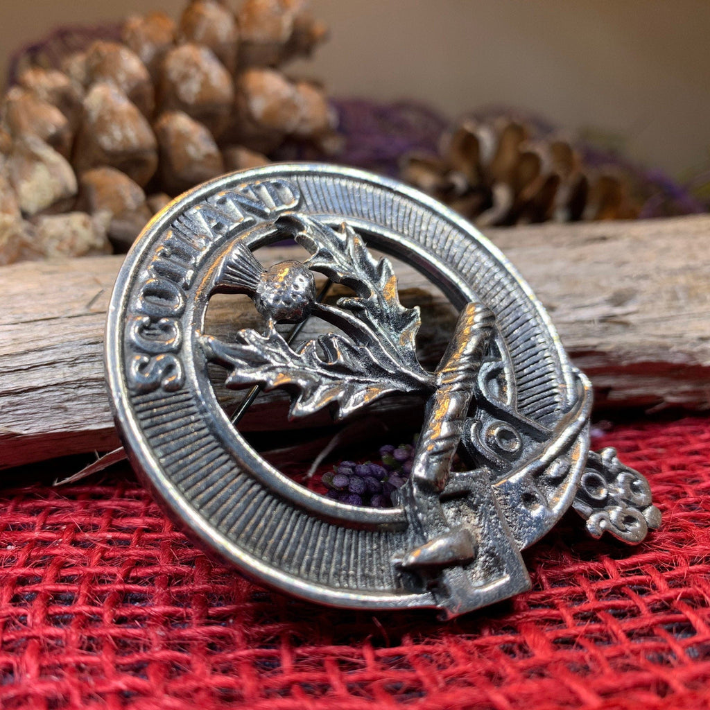 Scotland Thistle Brooch - Handmade in Scotland
