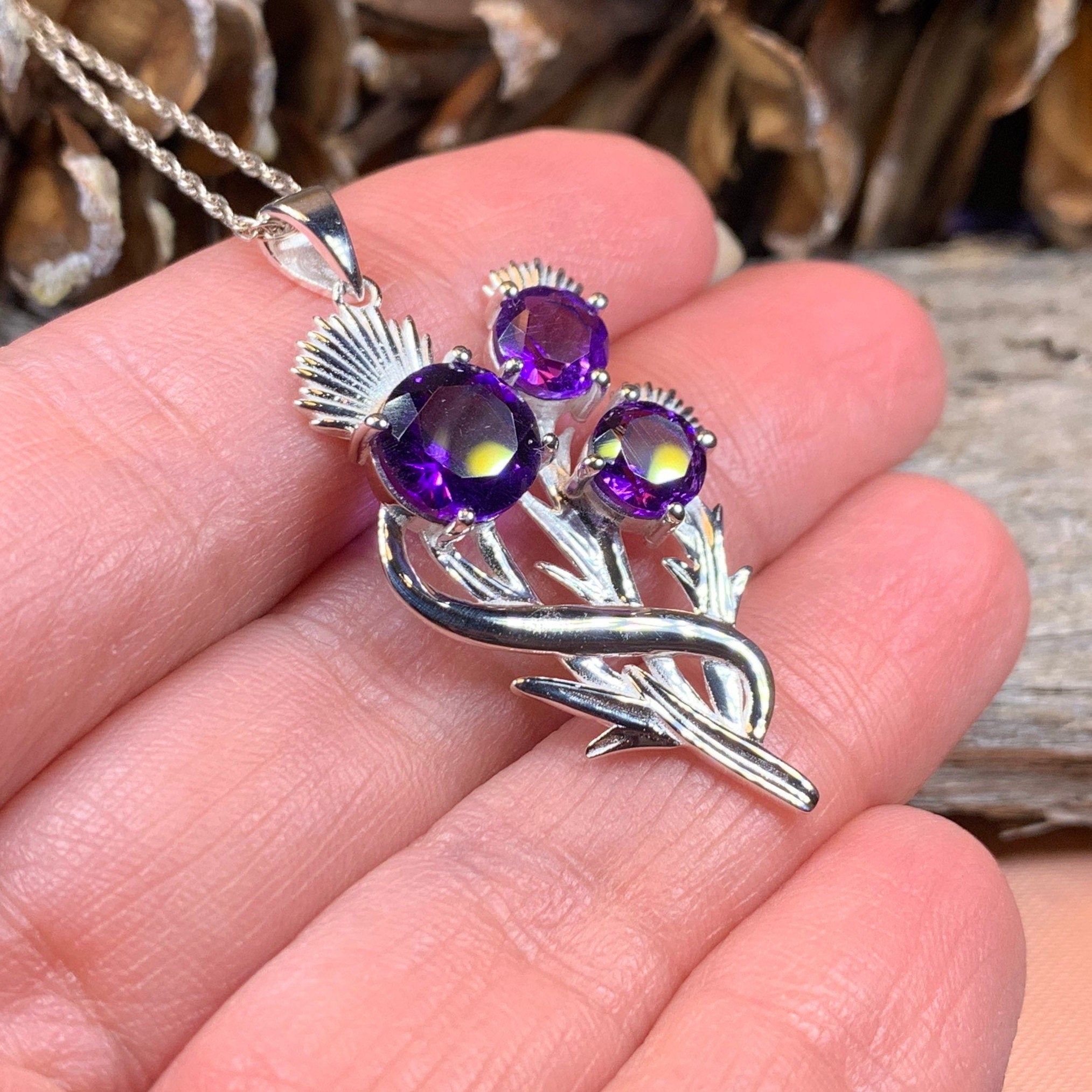 Cairn Croy Thistle Necklace