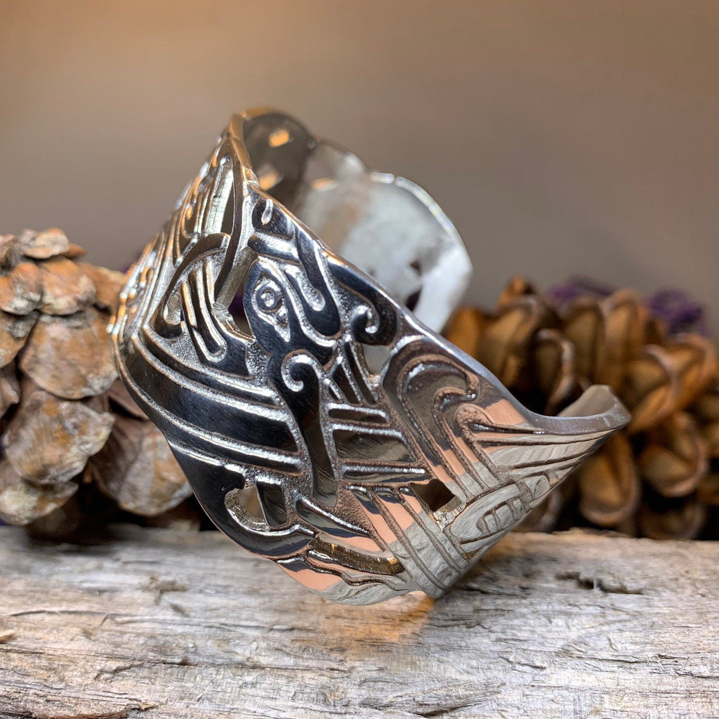 Hamilton Celtic Knot Cuff Bracelet - Handmade in Scotland