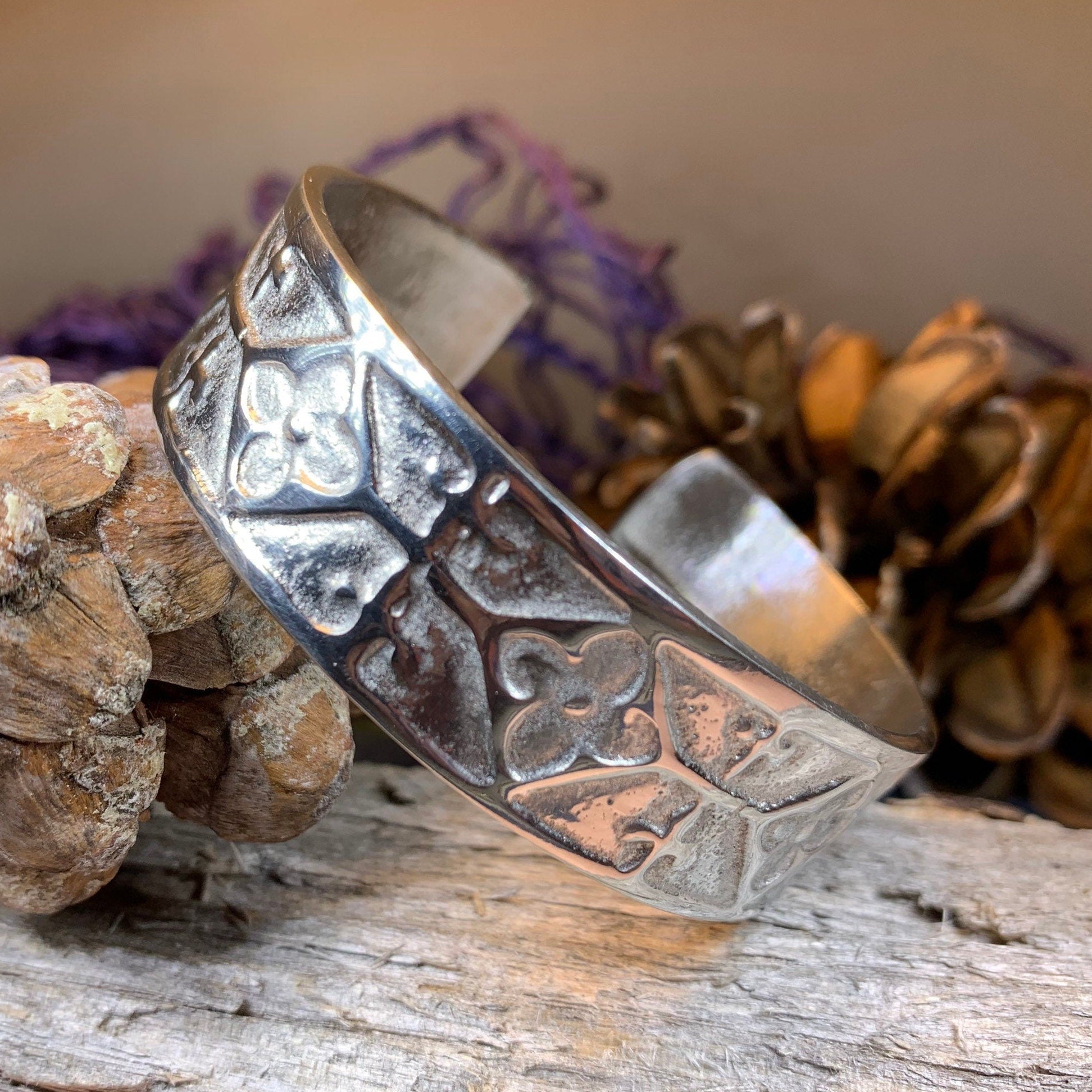 Cathedral Celtic Cuff Bracelet - Handmade in Scotland