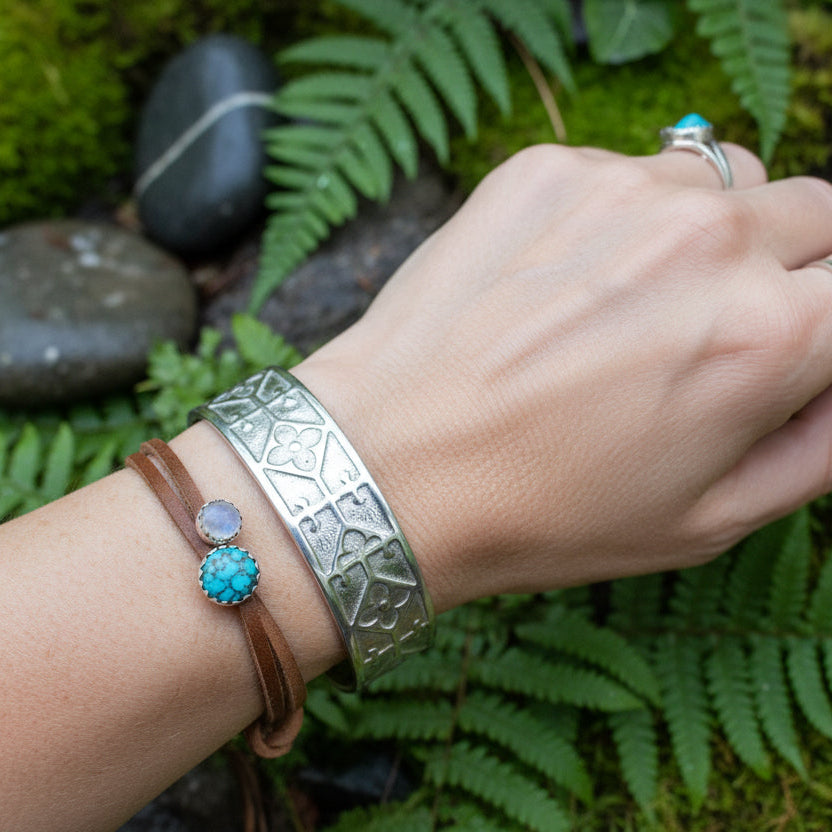 Cathedral Celtic Cuff Bracelet - Handmade in Scotland