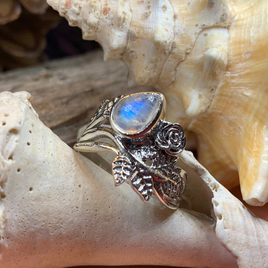 Wild Irish Rose Ring in Sterling Silver