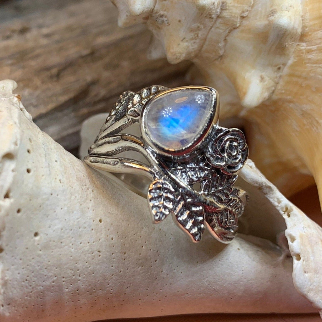 Wild Irish Rose Ring in Sterling Silver