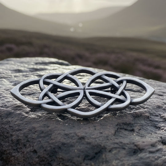 Magee Celtic Knot Brooch - Handmade in Scotland