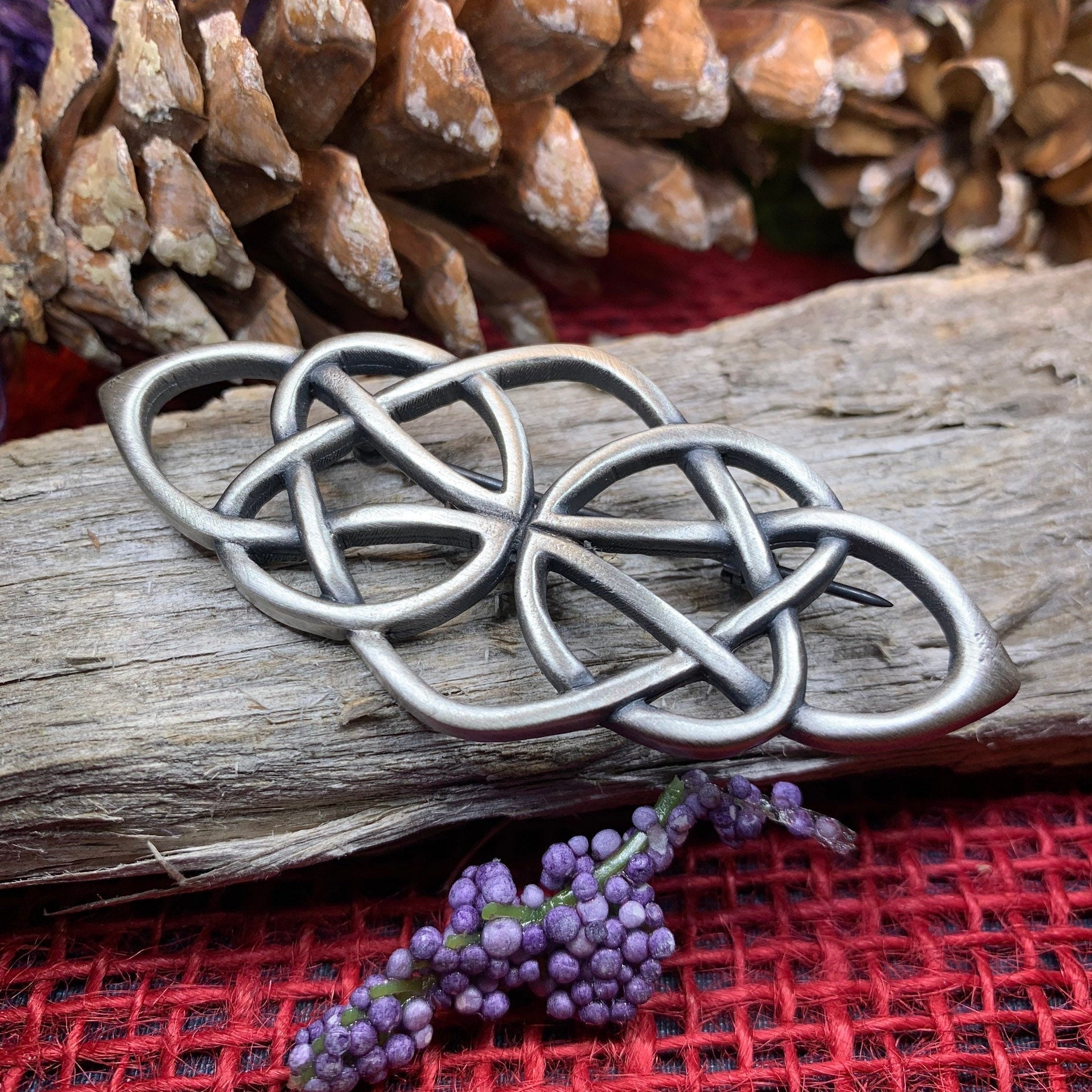Magee Celtic Knot Brooch - Handmade in Scotland